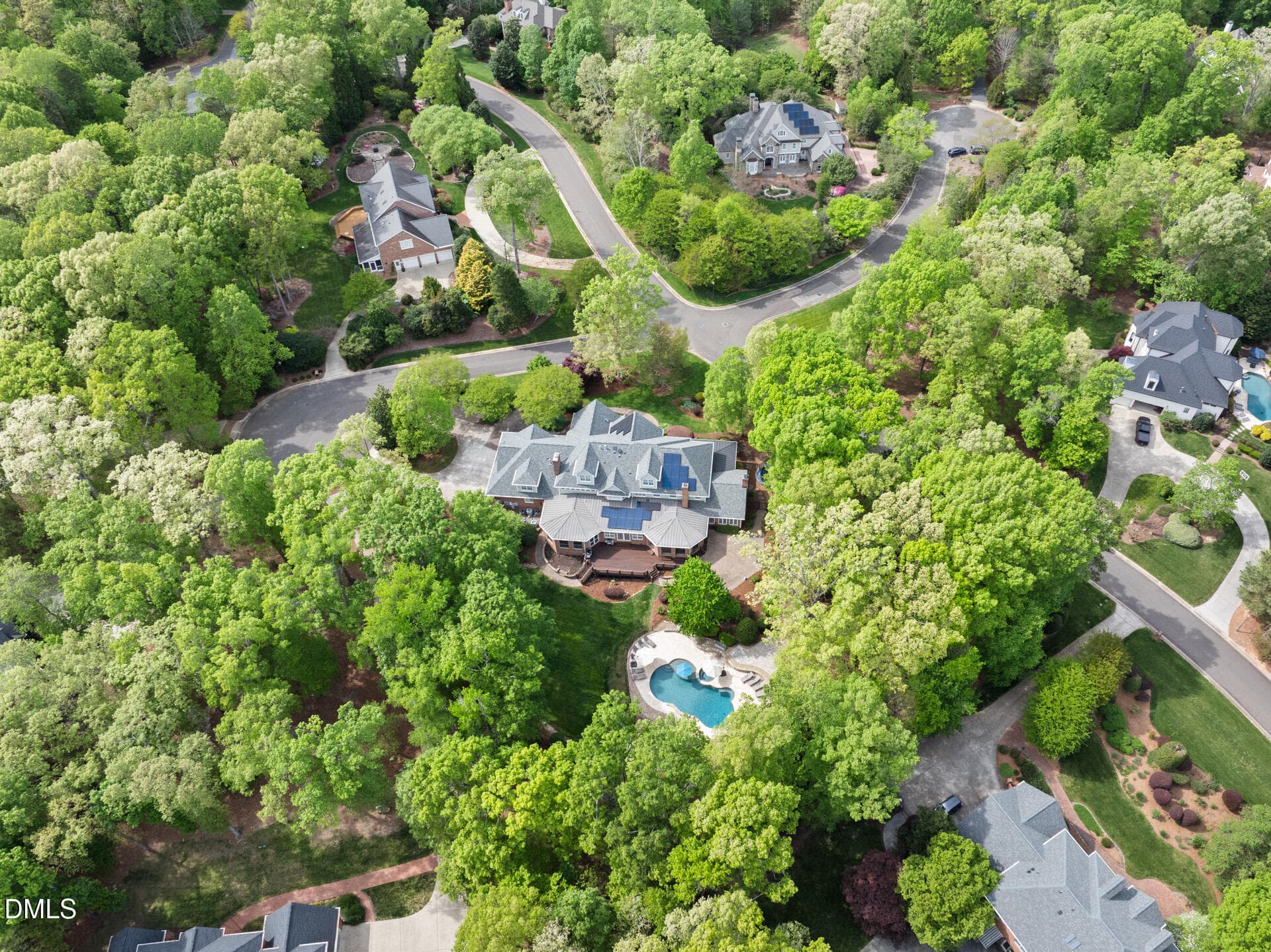 Aerial View - 101 Quarry Place, Chapel Hill, NC 27517, Chapel Hill