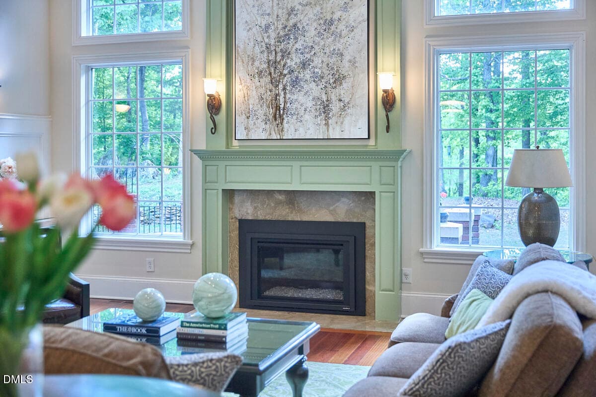 Fireplace - 1717 Halls Mill Road, Hillsborough, NC 27278, Hillsborough