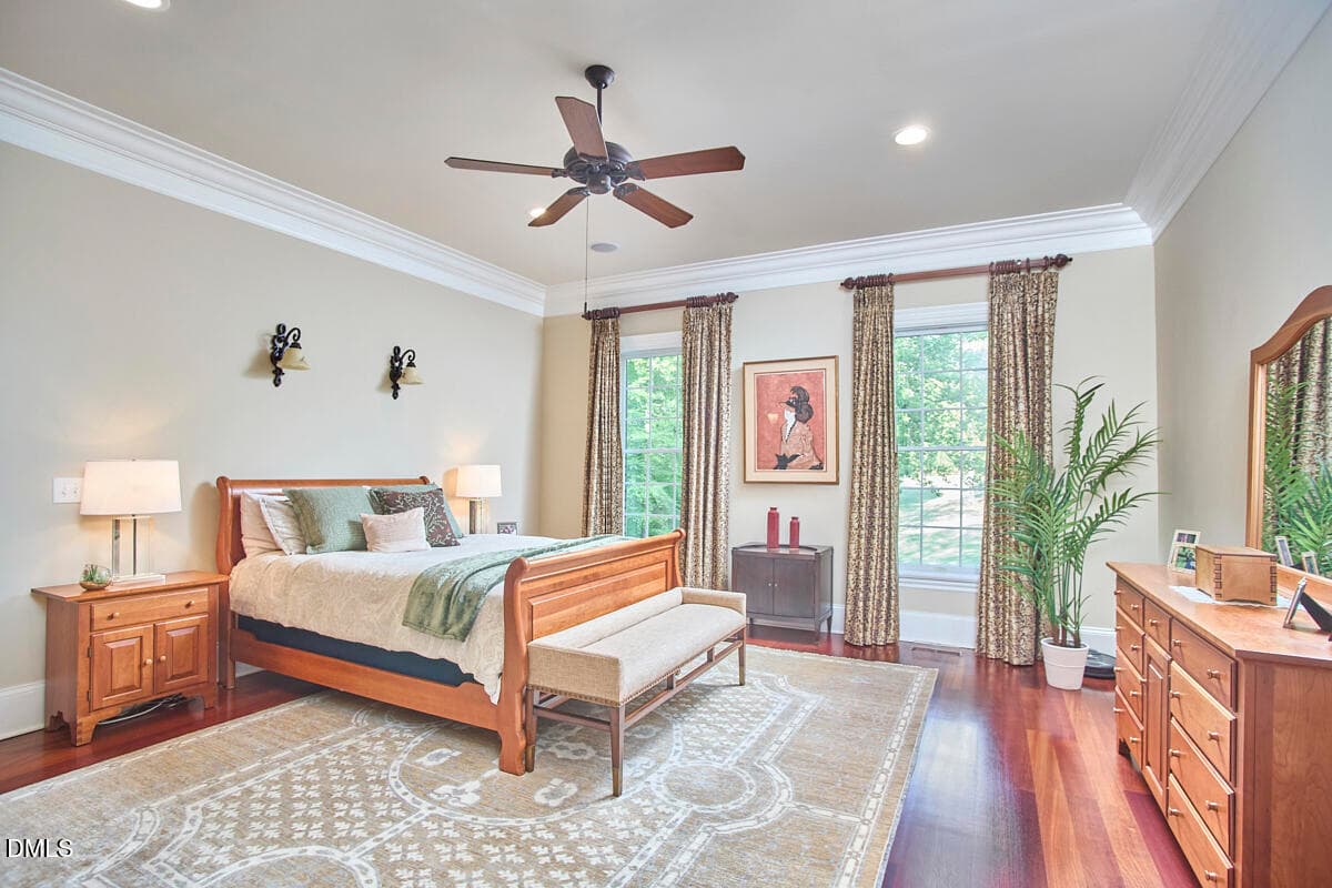 Primary Bedroom - 1717 Halls Mill Road, Hillsborough, NC 27278, Hillsborough