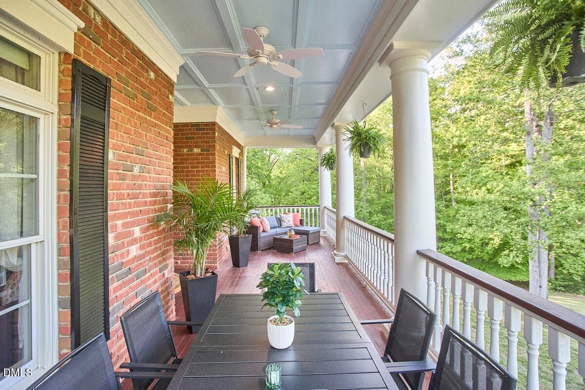 Balcony - 1717 Halls Mill Road, Hillsborough, NC 27278, Hillsborough