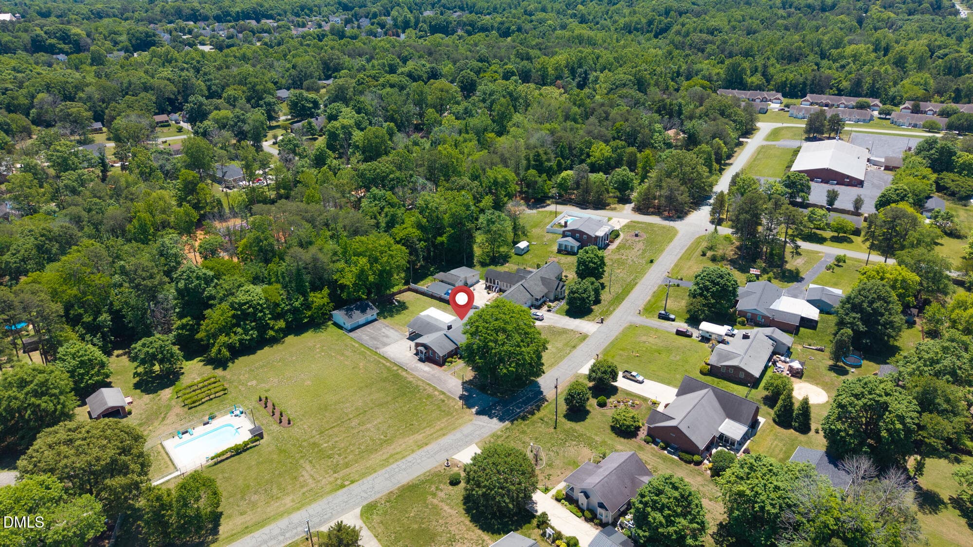 1244 Lawndale Drive-Drone-3-PIN - 1244 Lawndale Drive, Graham, NC 27253