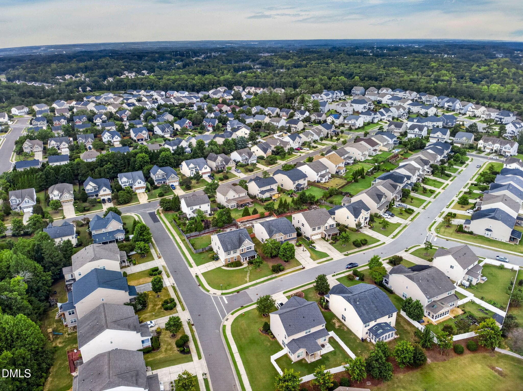 Aerial View - 105 Joycliff Drive, Morrisville, NC 27560