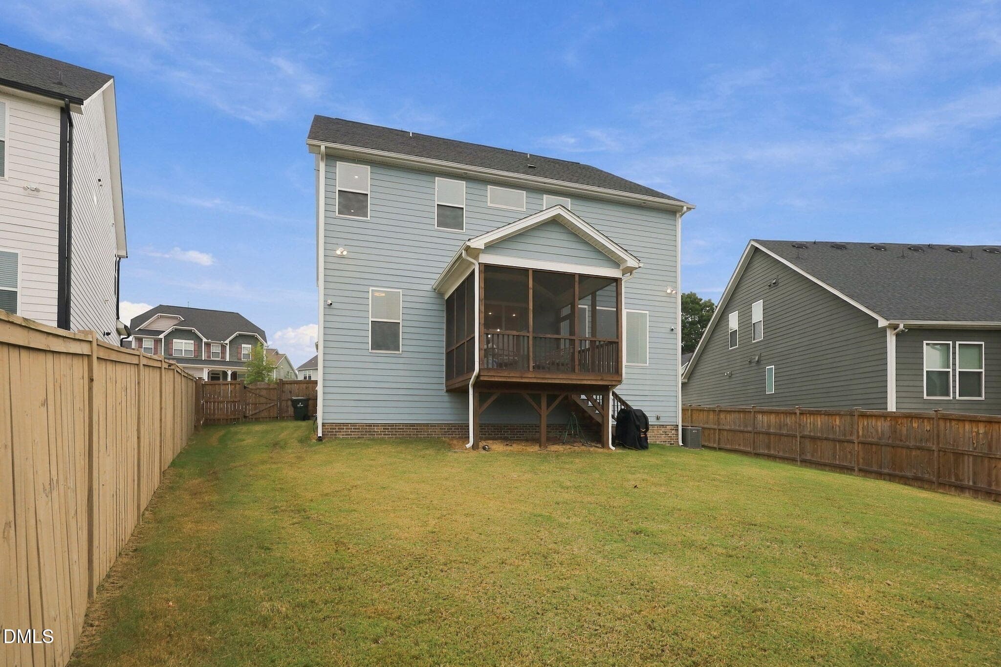 LARGE FULLY FENCED BACK YARD - 4820 Heathshire Drive, Raleigh, NC 27616
