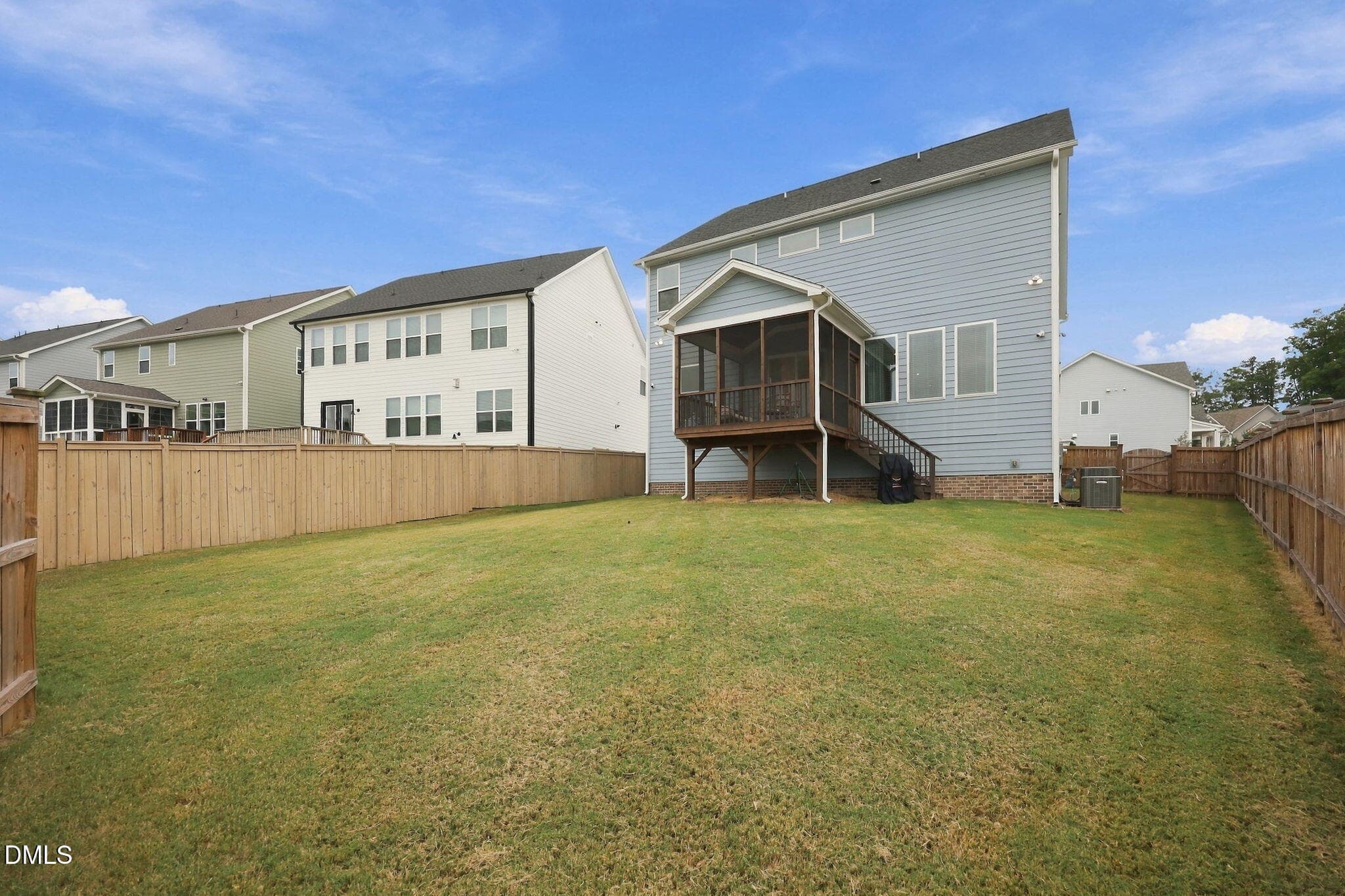 LARGE FULLY FENCED BACK YARD - 4820 Heathshire Drive, Raleigh, NC 27616