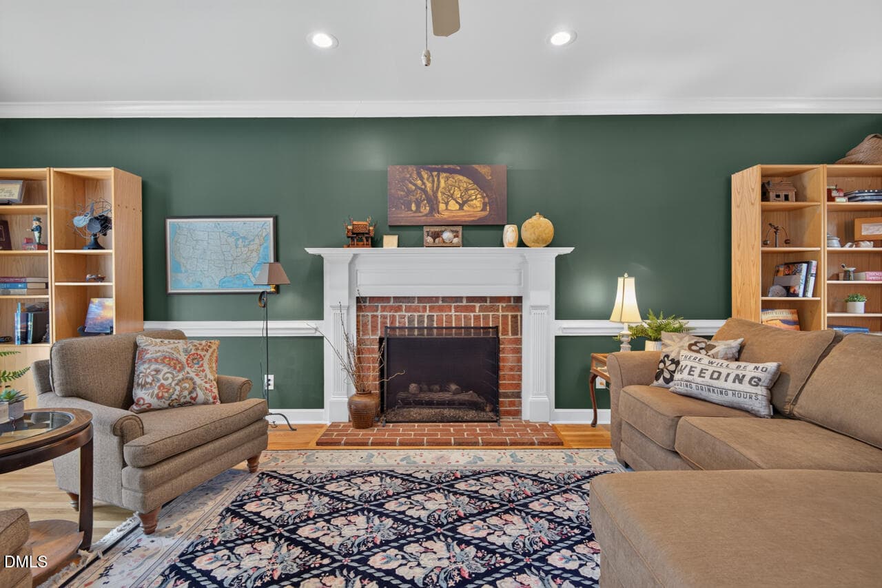 Living Room - 2549 Whippletree Drive, Raleigh, NC 27603
