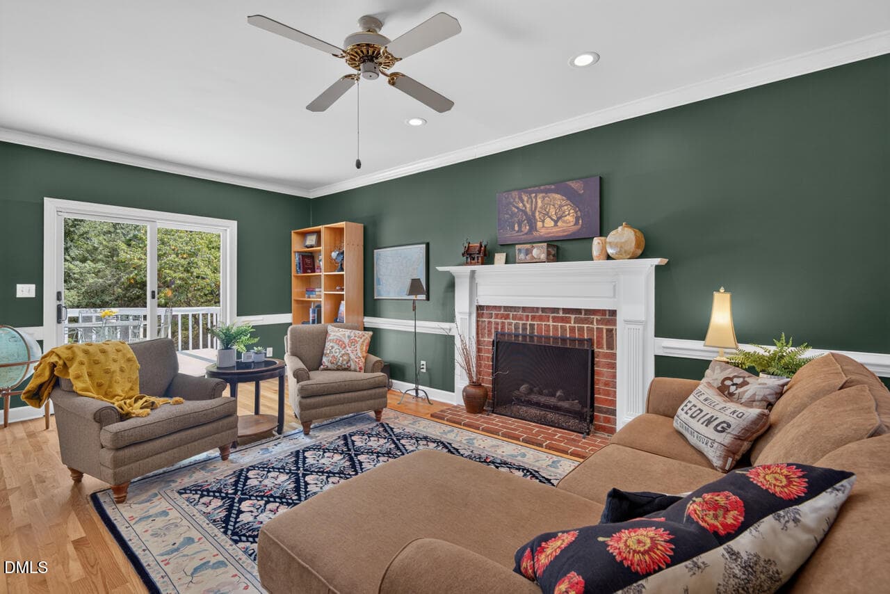 Living Room - 2549 Whippletree Drive, Raleigh, NC 27603