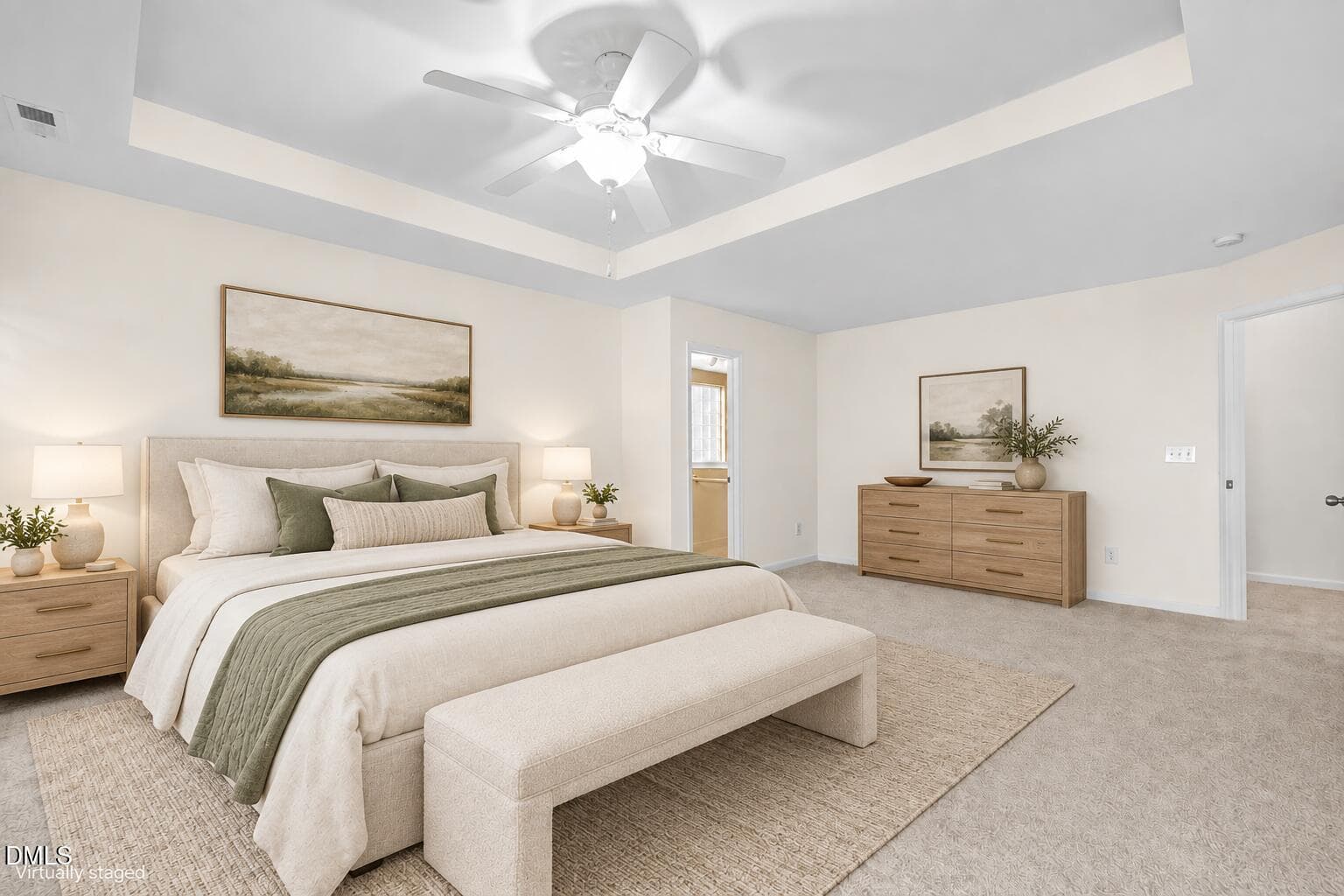 Primary bedroom - 817 Edgeware Way, Wake Forest, NC 27587