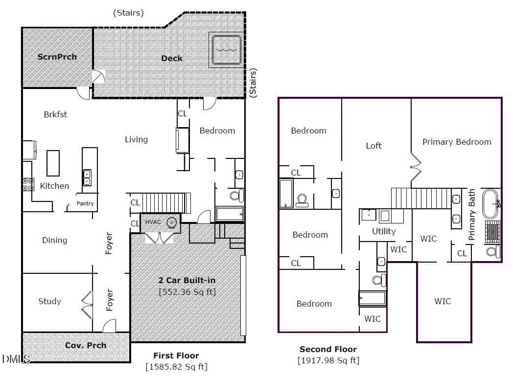 503 Rollesby Ct Sketch for Photos - 503 Rollesby Court, Hillsborough, NC 27278, Hillsborough
