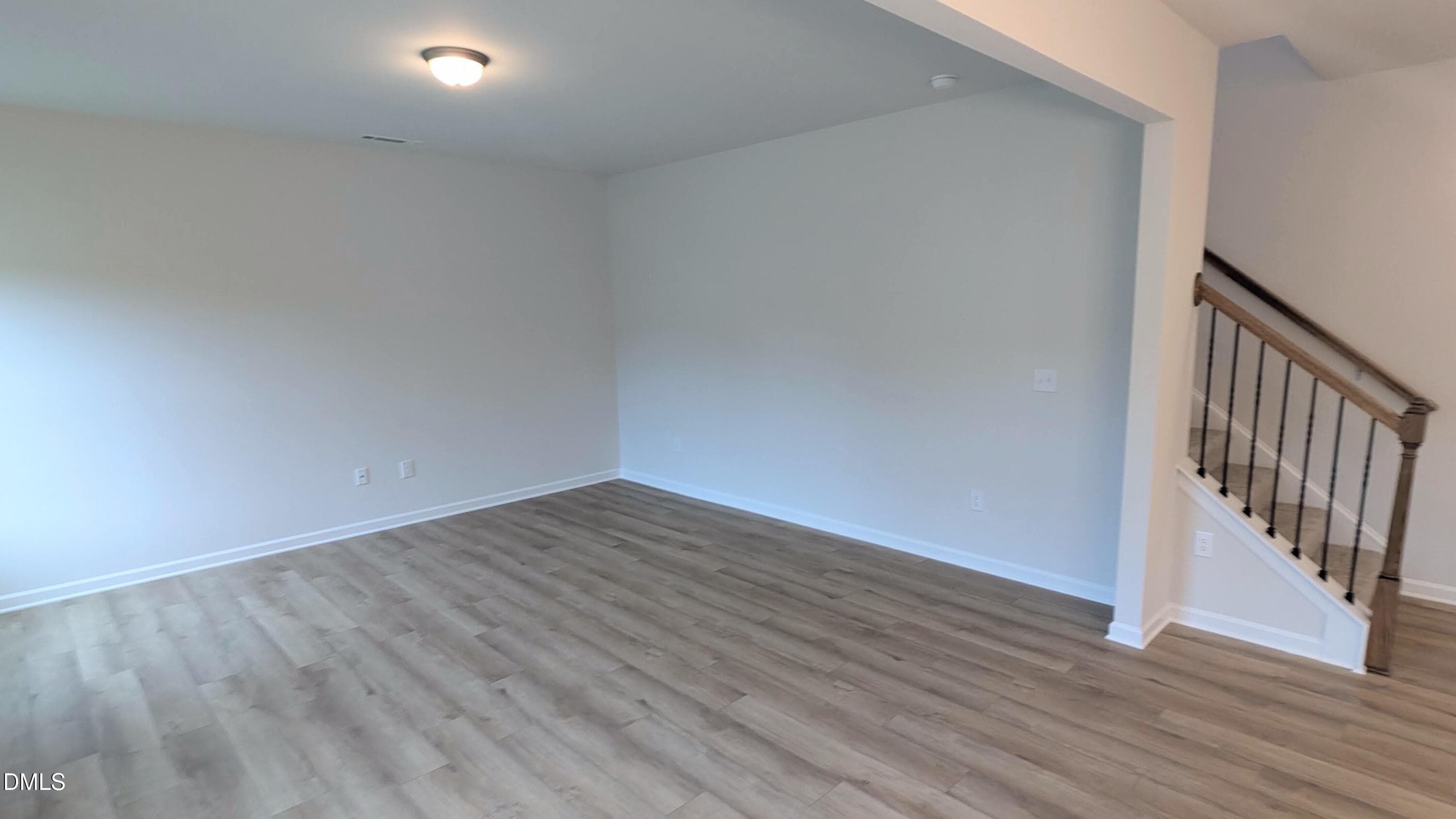 LVP Flooring and Open Rail - 71 Chardonnay Drive, Lillington, NC 27546