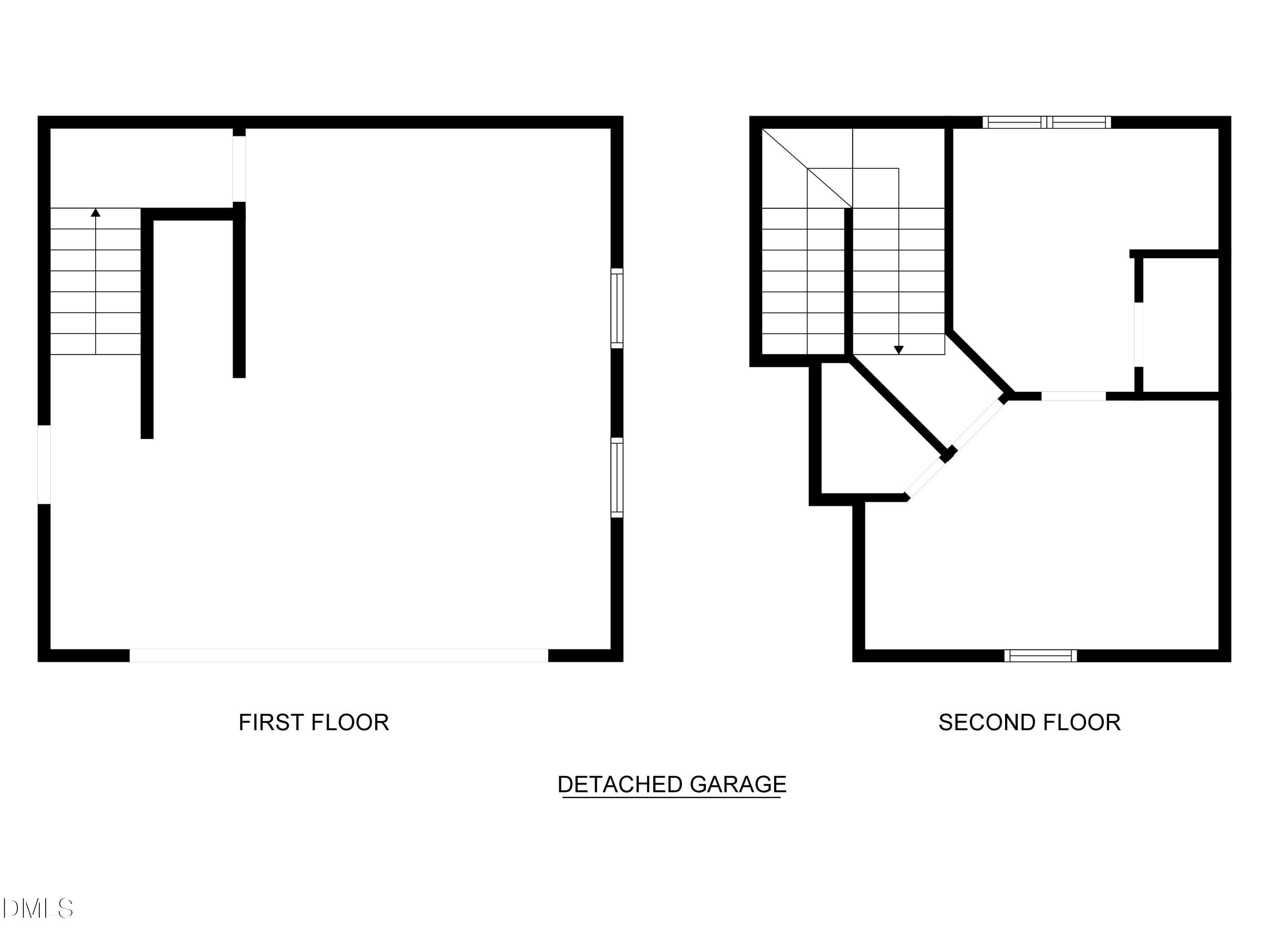 GARAGE FLOORPLAN - 422 Old Halifax Road, Louisburg, NC 27549, Louisburg