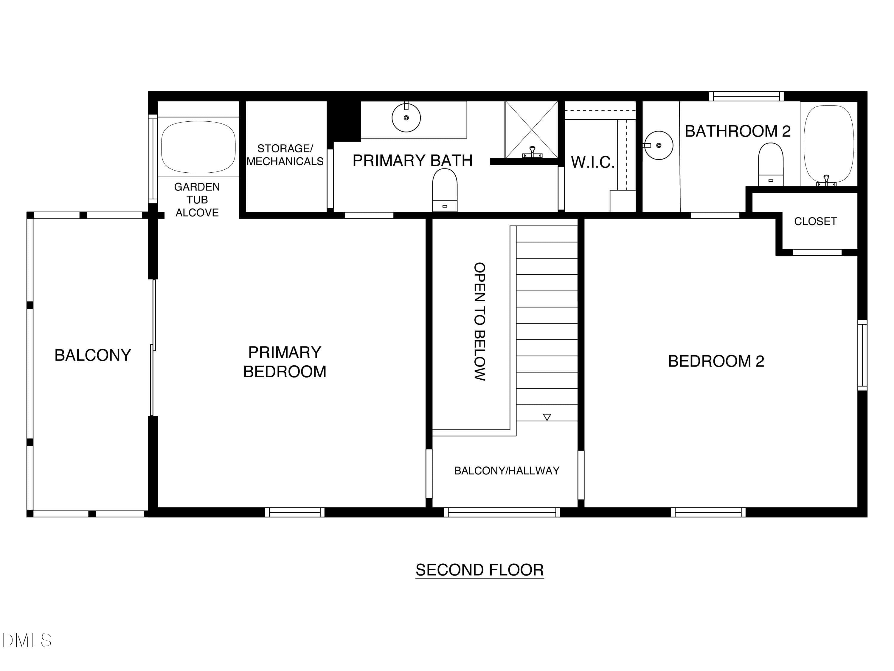 SECOND FLOOR - 422 Old Halifax Road, Louisburg, NC 27549, Louisburg