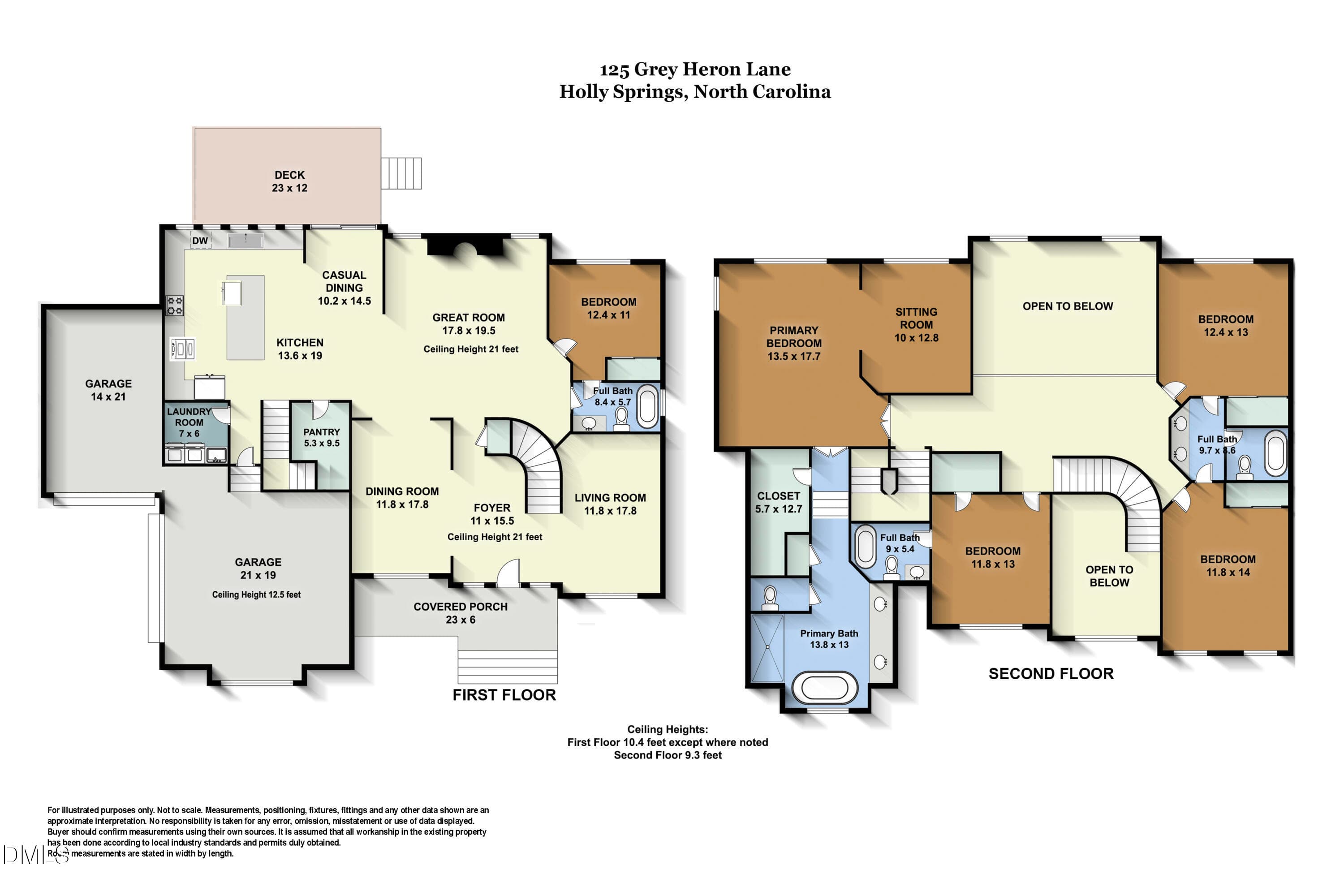 125_GreyHeron_floorplan - 125 Grey Heron Lane, Holly Springs, NC 27540
