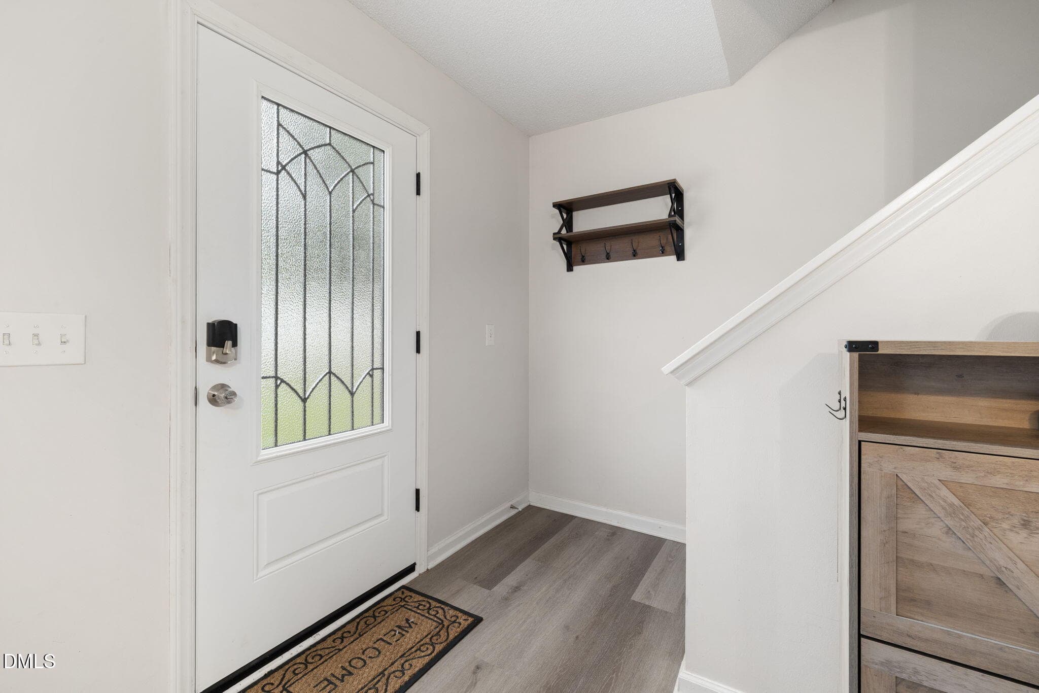6-web-or-mls-front door inside - 5522 Marthonna Way, Raleigh, NC 27616