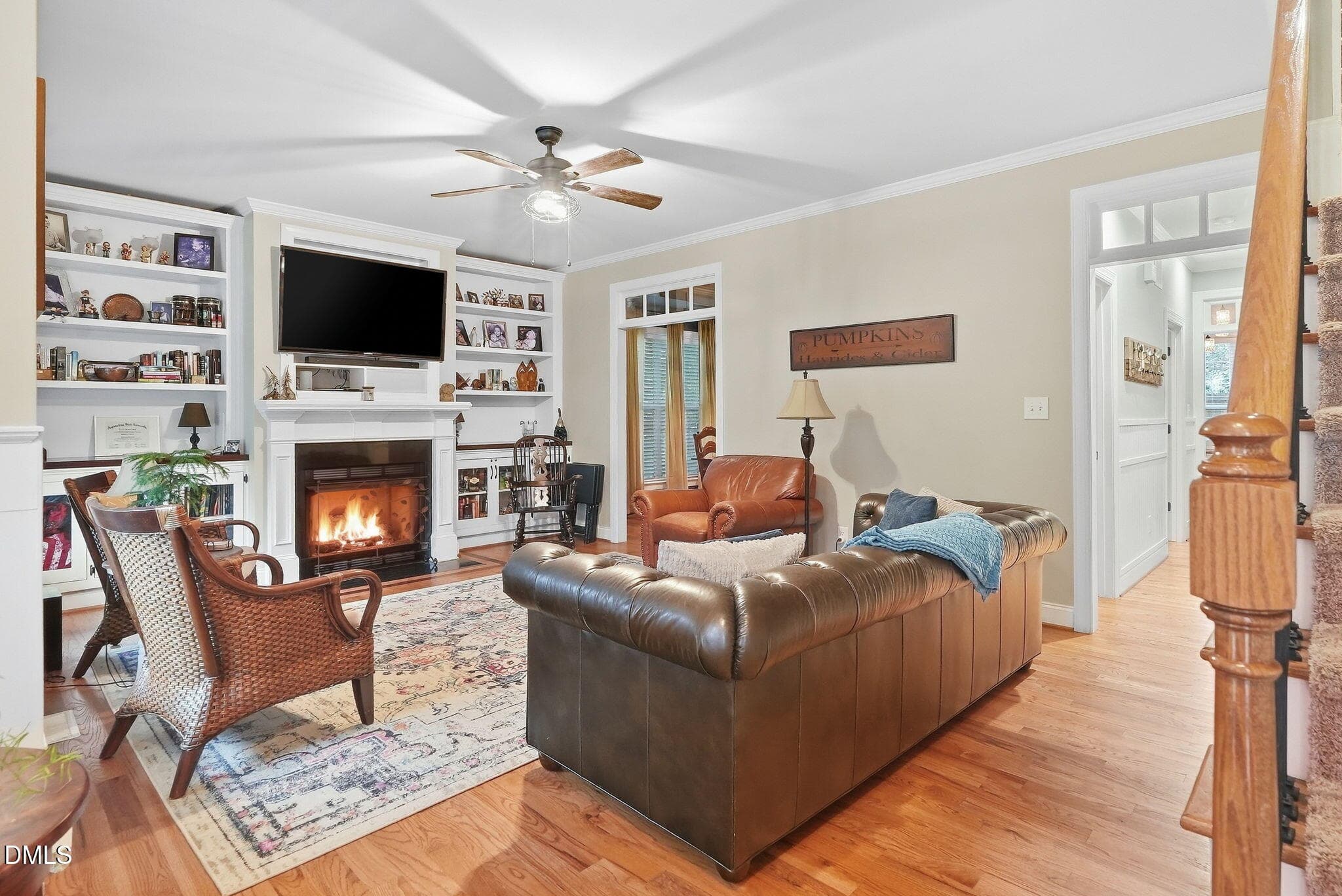 Living Room - 78 Carson Drive, Garner, NC 27529