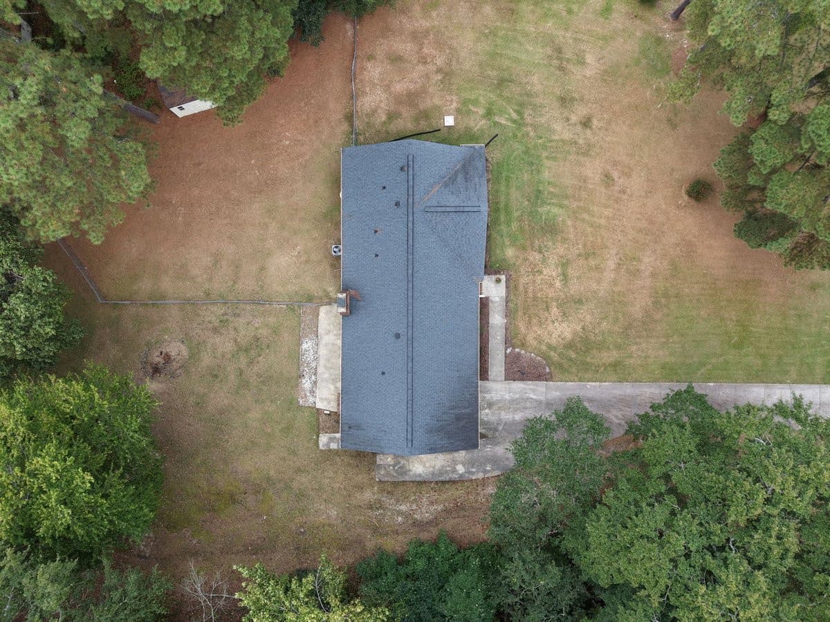 Aerial Overhead - 212 Long Street, Fuquay Varina, NC 27526