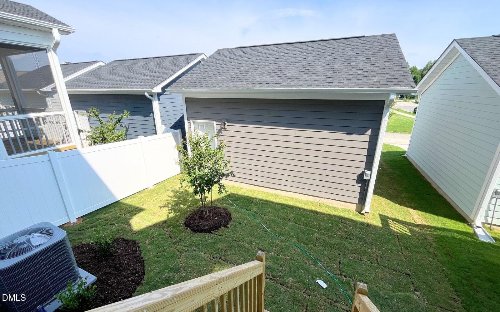 Rear Yard with Privacy Fence - 468 Everlong Lane, Wendell, NC 27591