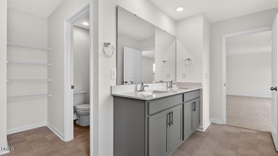 PRIMARY SUITE BATHROOM - 86 Tiger Eye Drive, Clayton, NC 27520
