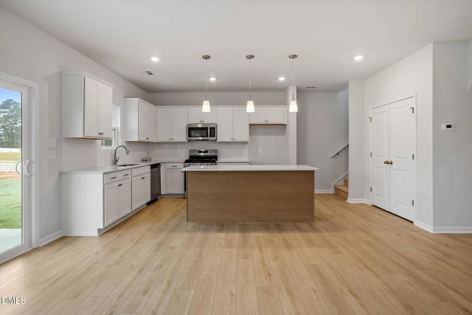 kitchen face on - 32 Plantation Drive, Youngsville, NC 27596