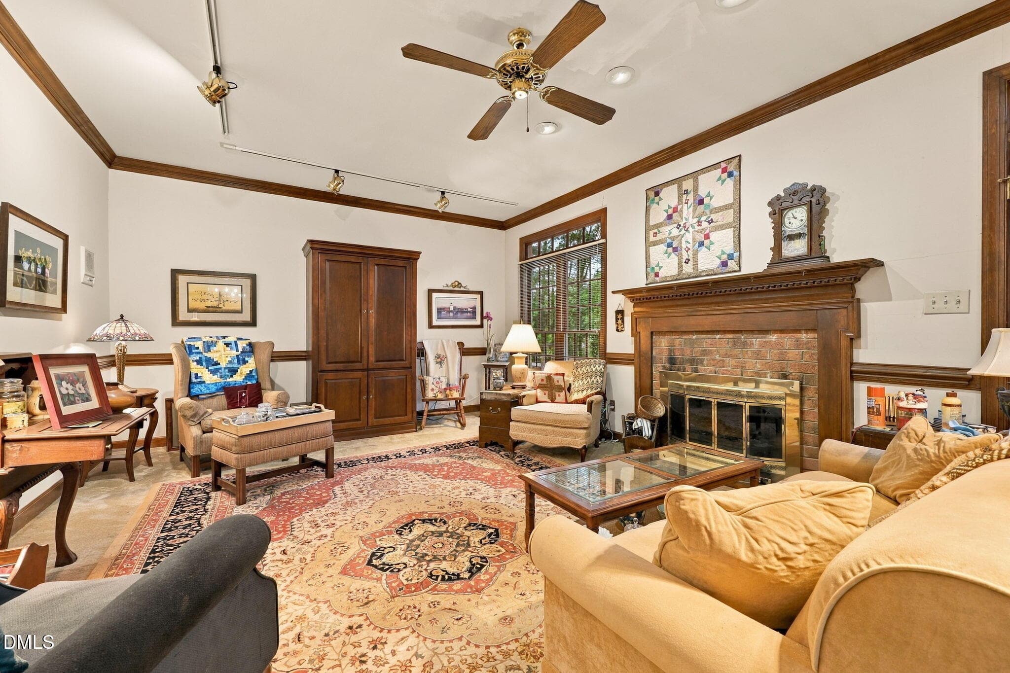 Living Room - 6100 Parker Croft Court, Raleigh, NC 27609
