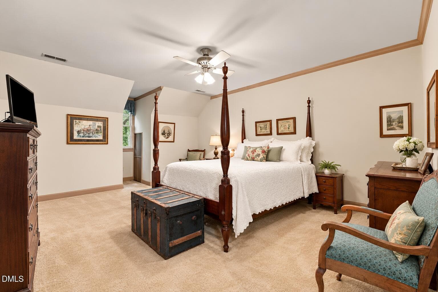 Secondary Bedroom - 6100 Parker Croft Court, Raleigh, NC 27609