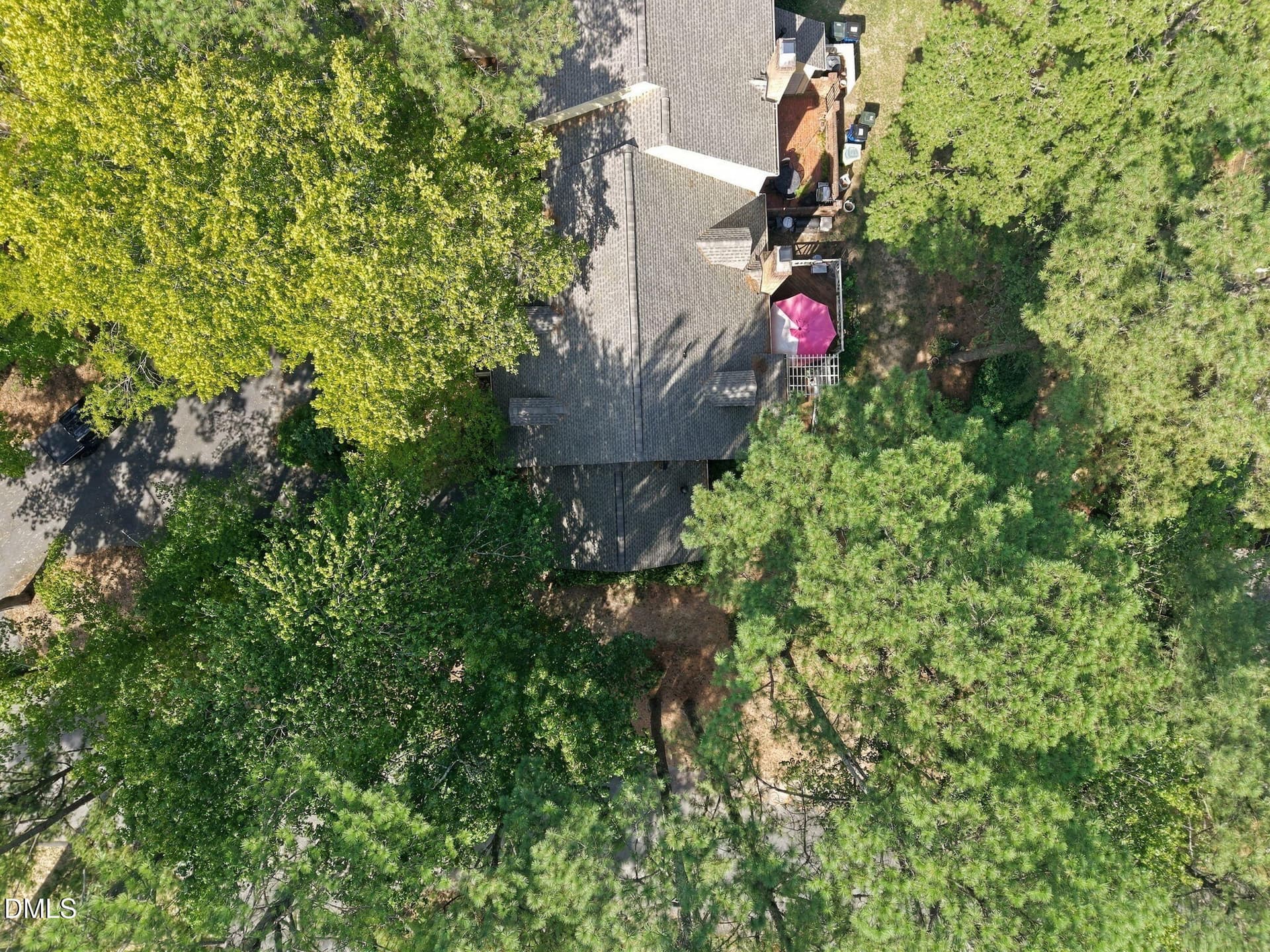 Aerial - 6100 Parker Croft Court, Raleigh, NC 27609