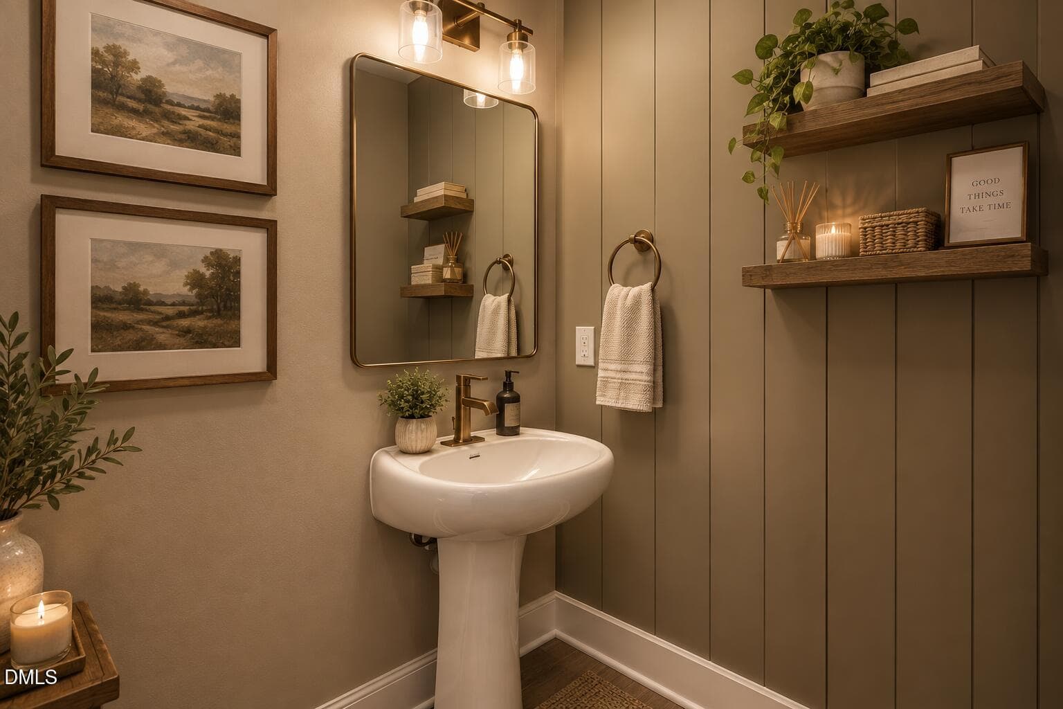 Johnson half bathroom - 205 Custer Drive, Mebane, NC 27302