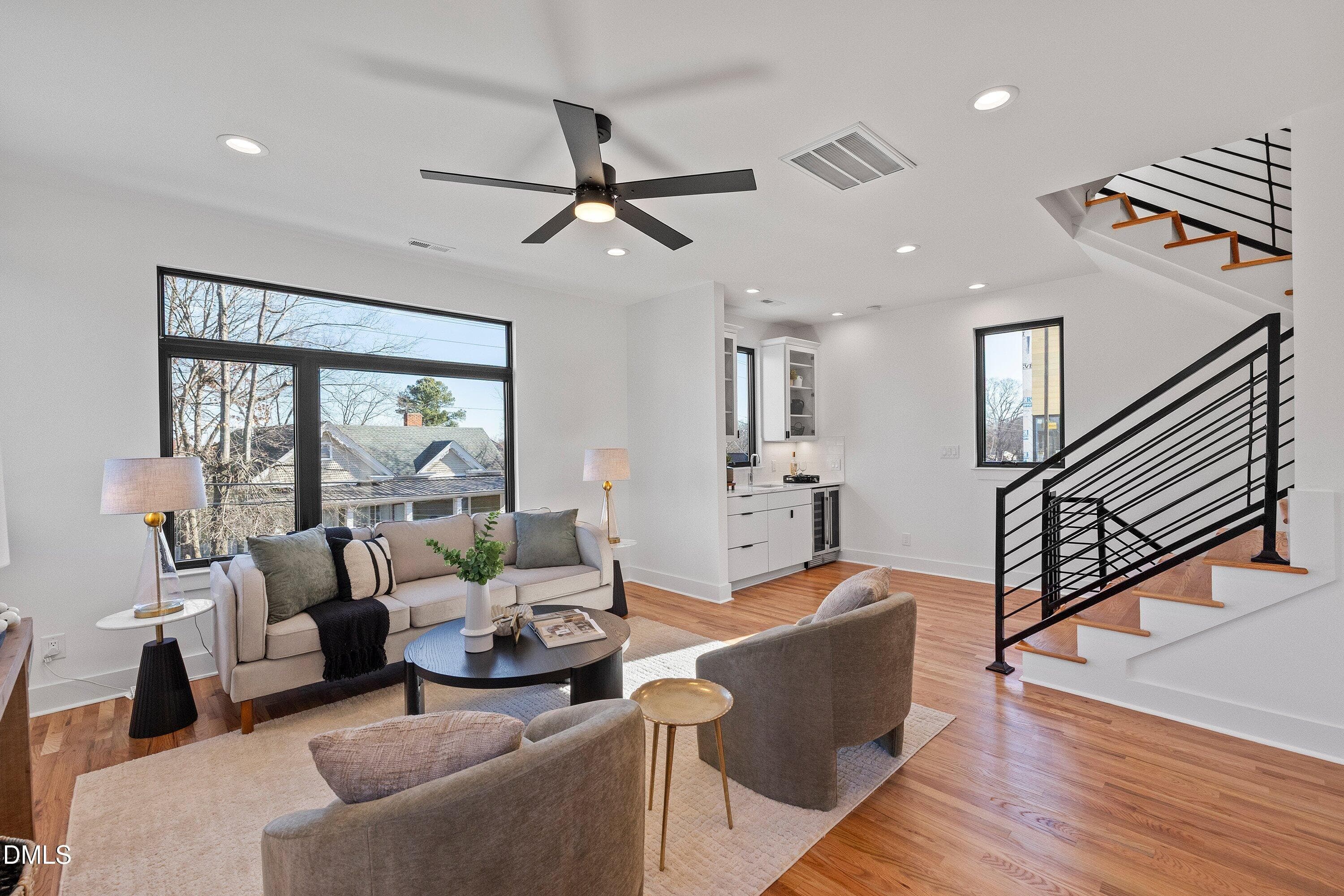 Living Room - 813 N Roxboro Street, Durham, NC 27701