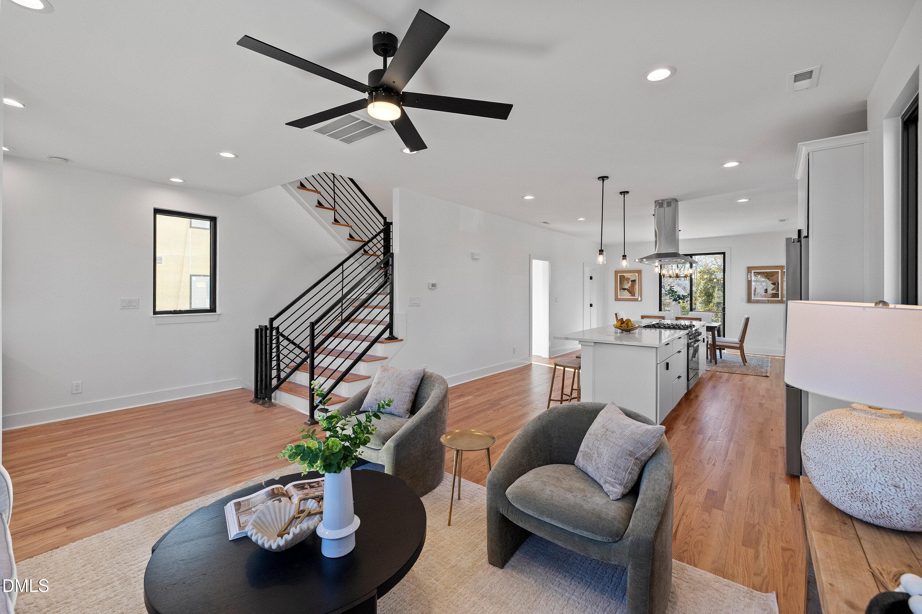 Living Room - 813 N Roxboro Street, Durham, NC 27701