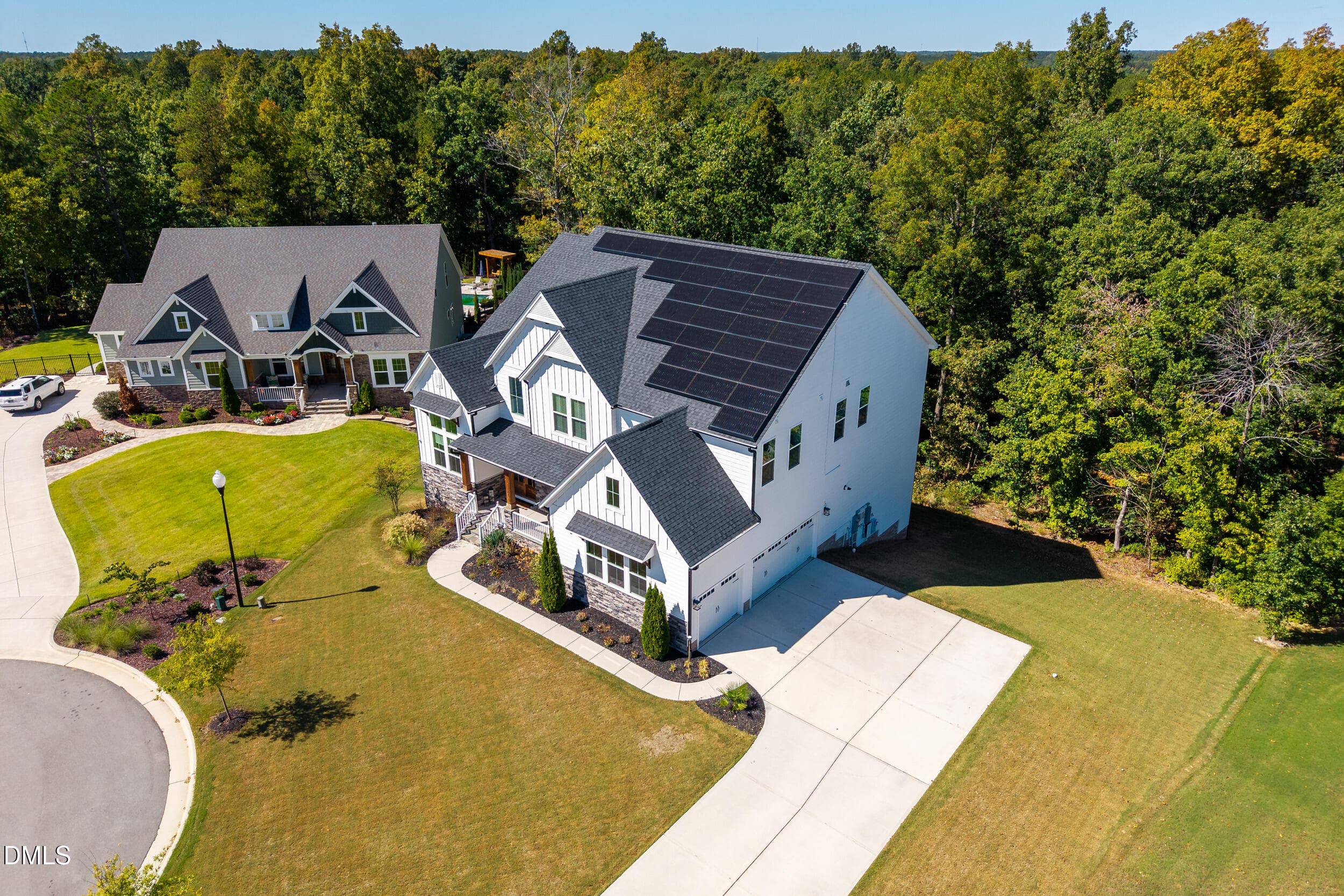 45_47 -104 holly cv ct, drone, exterior - 104 Holly Cv Court, Holly Springs, NC 27540