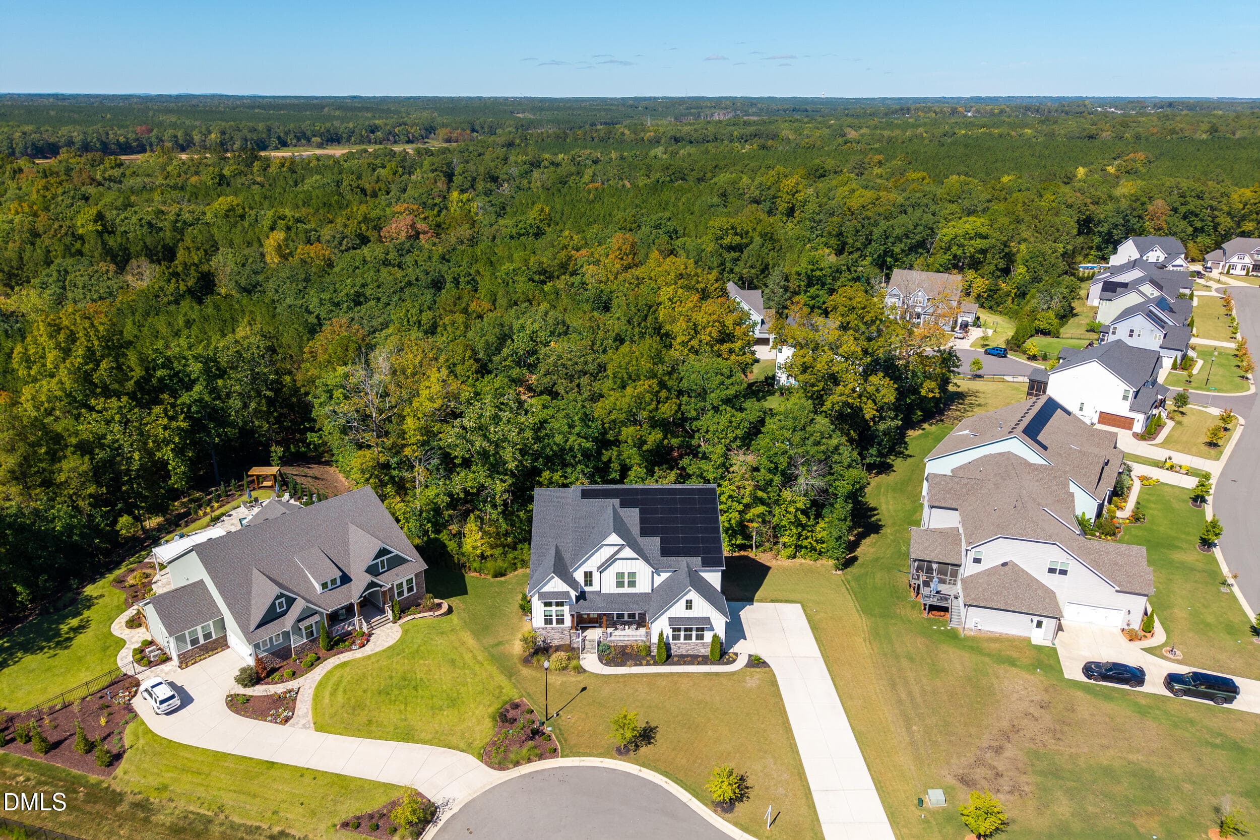 45_49 -104 holly cv ct, drone, exterior - 104 Holly Cv Court, Holly Springs, NC 27540