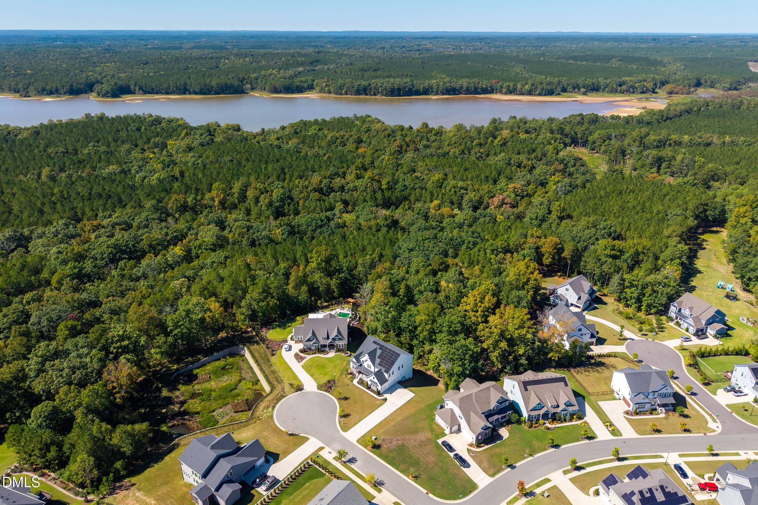 45_53 -104 holly cv ct, drone, exterior - 104 Holly Cv Court, Holly Springs, NC 27540
