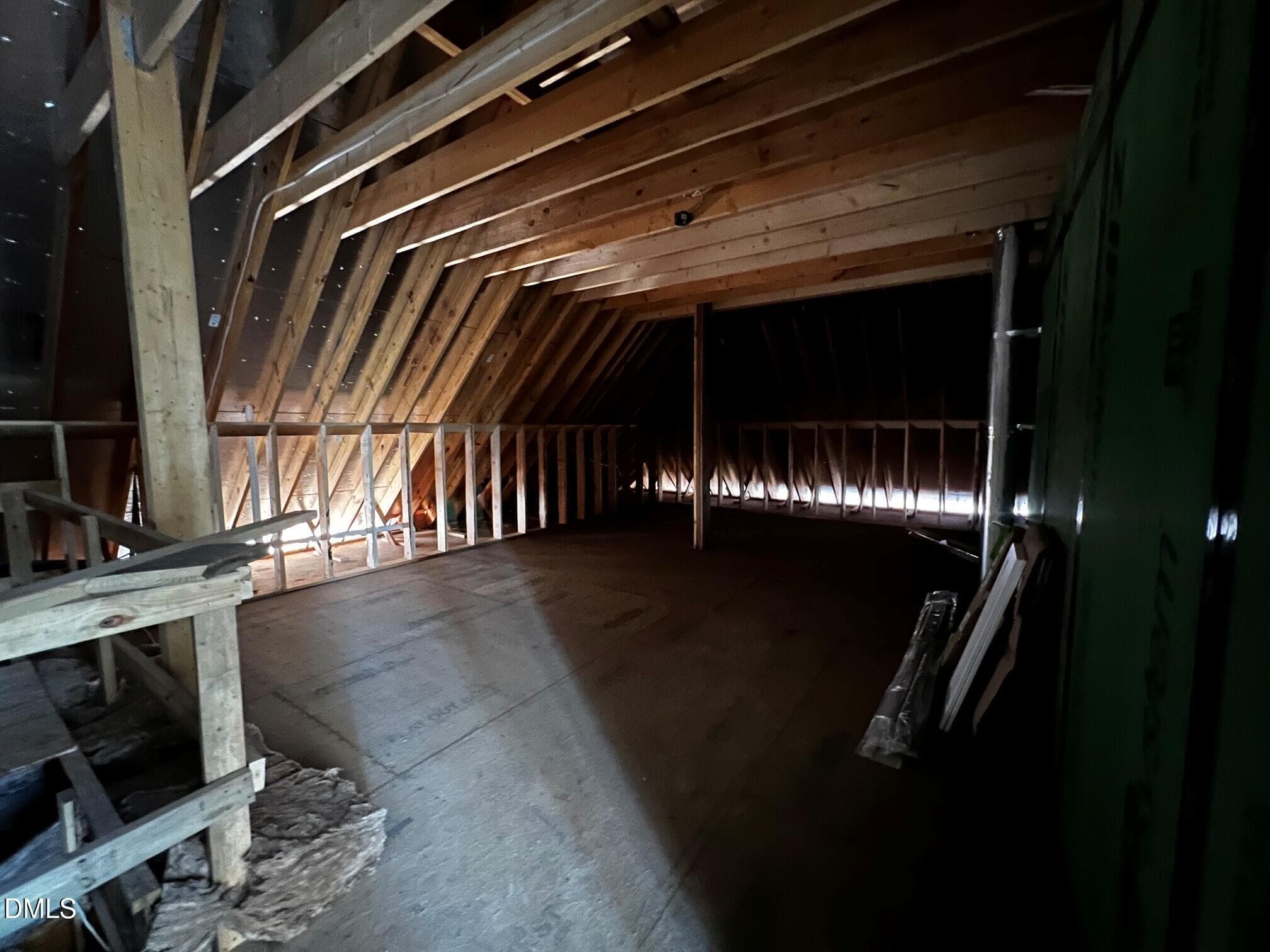 walk in attic - 1300 Eldon Circle, Durham, NC 27707
