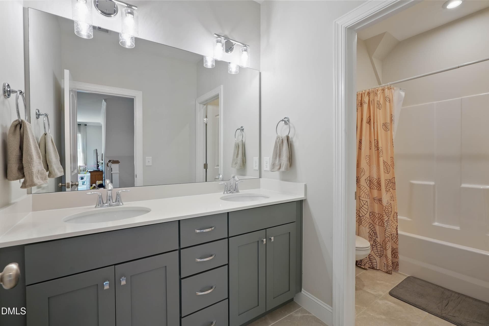 Upstairs Bath - 253 Tumbling River Drive, Wendell, NC 27591