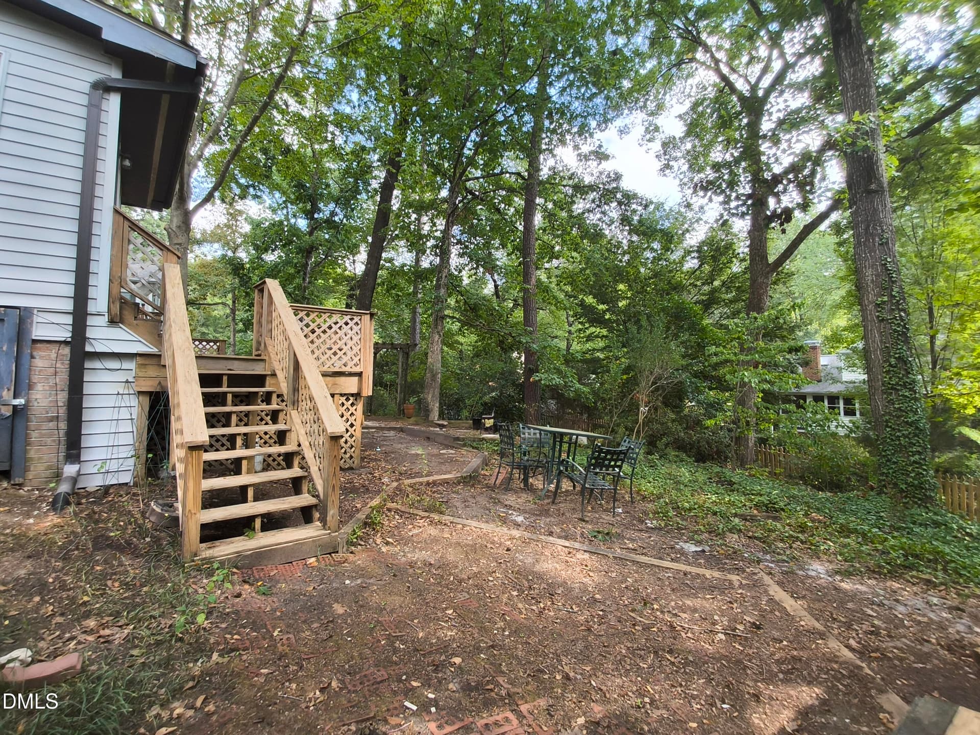Backyard - 708 Dawnwood Court, Raleigh, NC 27609