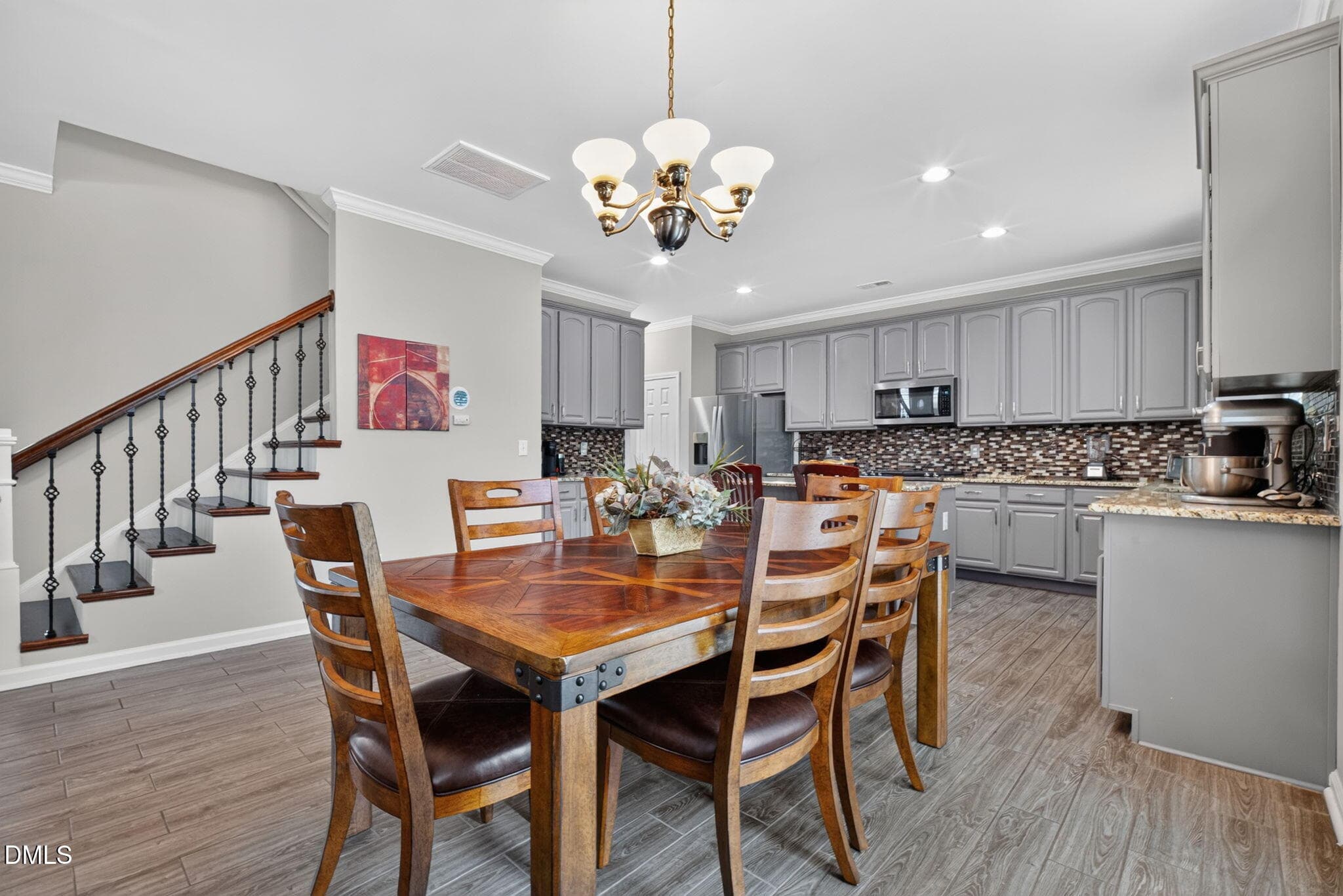 dining/ kitchen - 6319 Quitman Trail, Raleigh, NC 27610