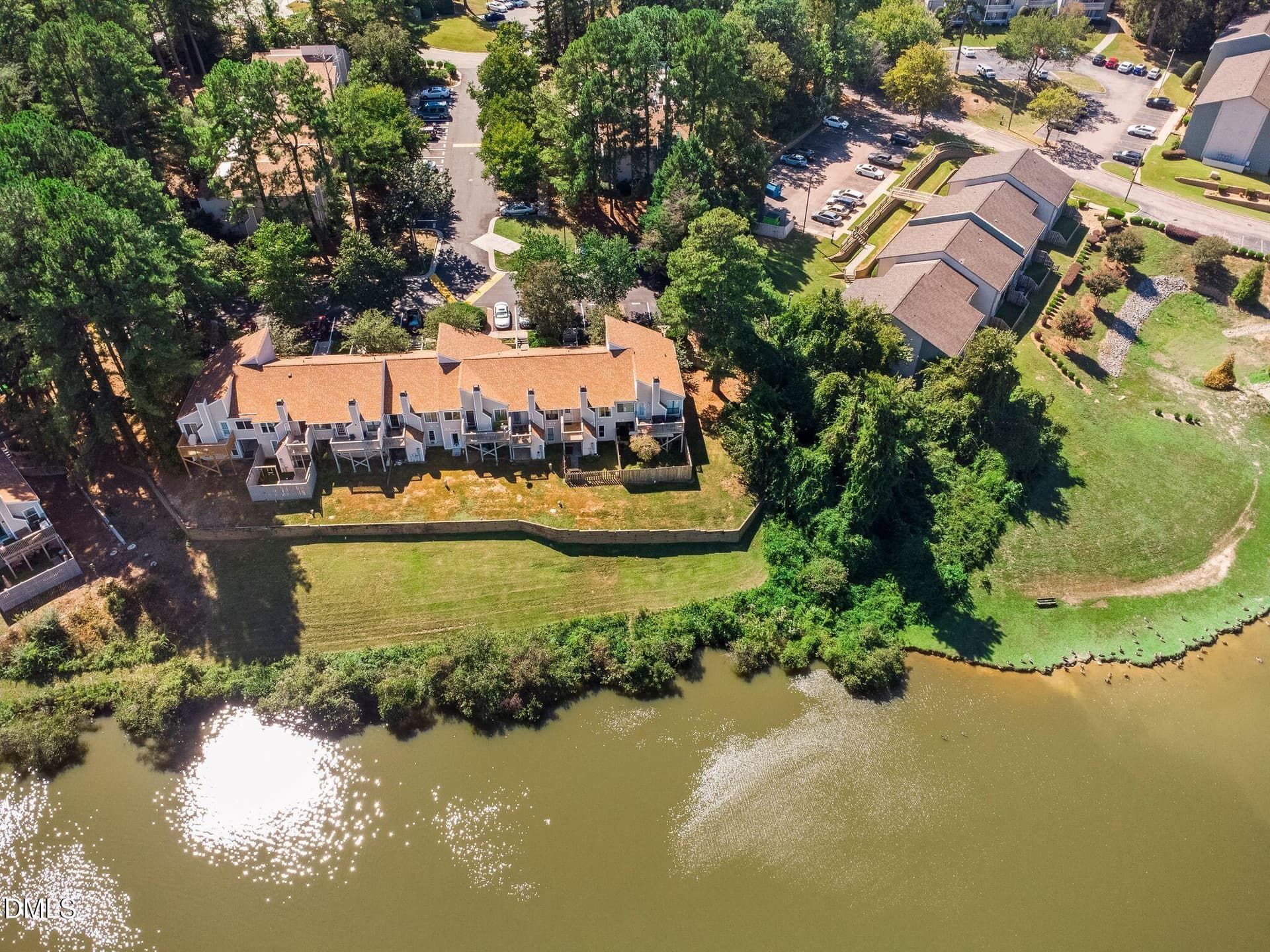 Drone View - 3904 Summerwood Court, Raleigh, NC 27613