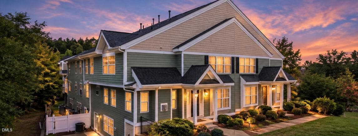 Twilight Corner View - 1237 Legacy Greene Avenue, Wake Forest, NC 27587