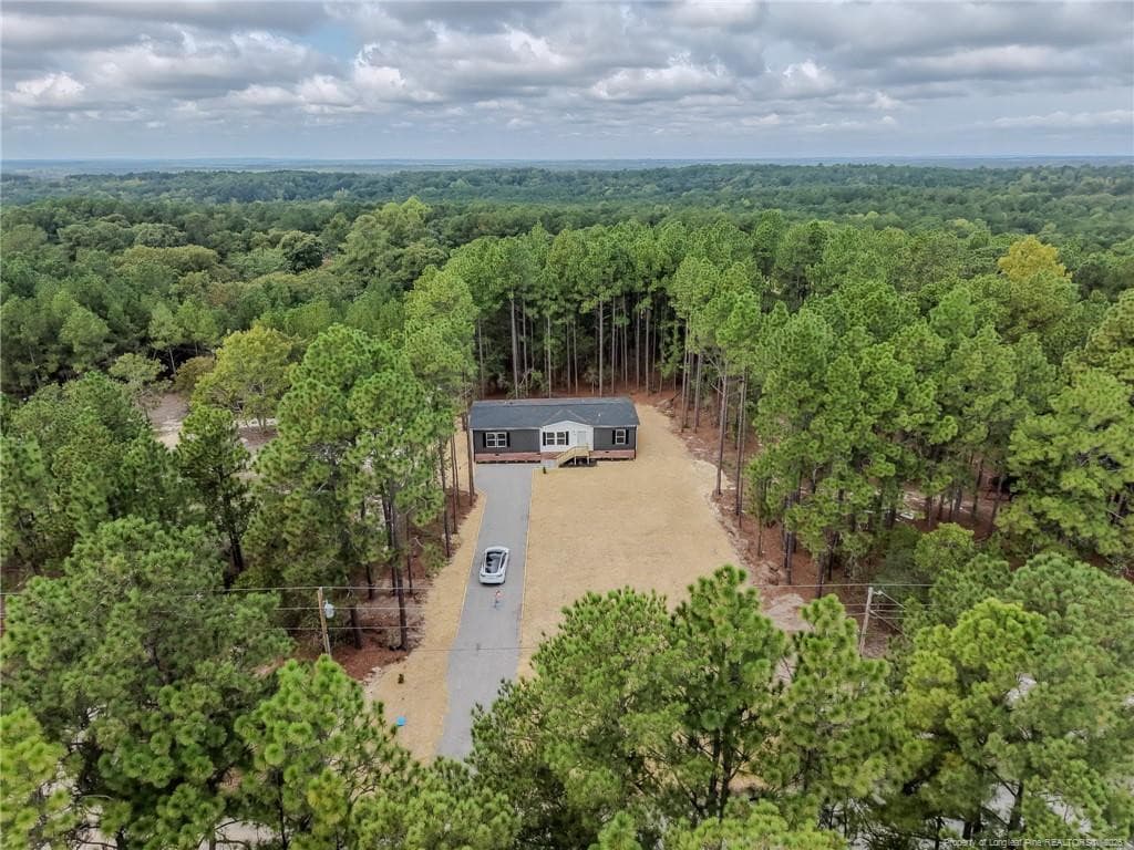 View from across Lakeview Ln - 350 Lakeview Lane, Cameron, NC 28326, Cameron