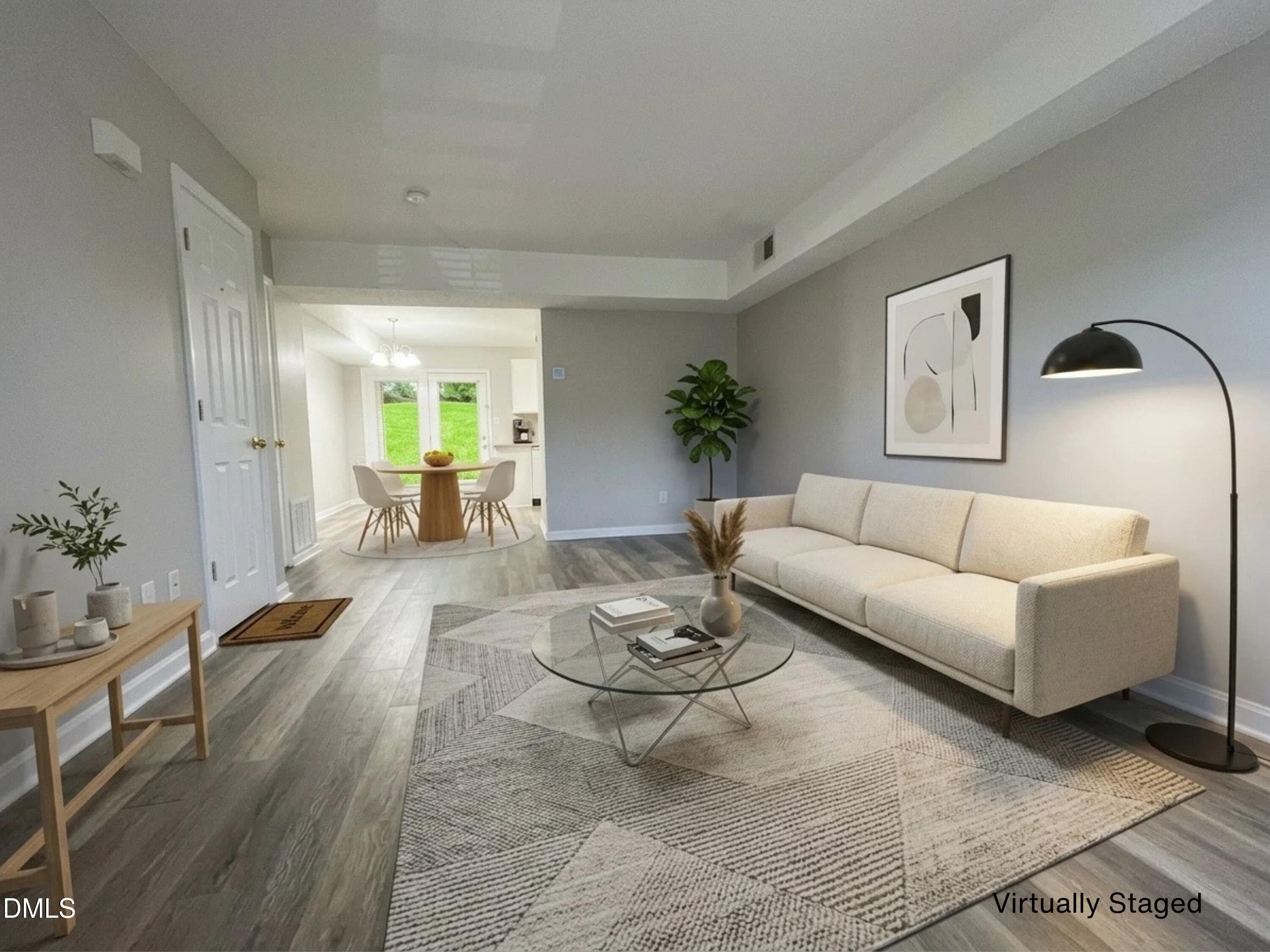 Leavingroom Staged - 4703 Blue Bird Court F, Raleigh, NC 27606, Raleigh