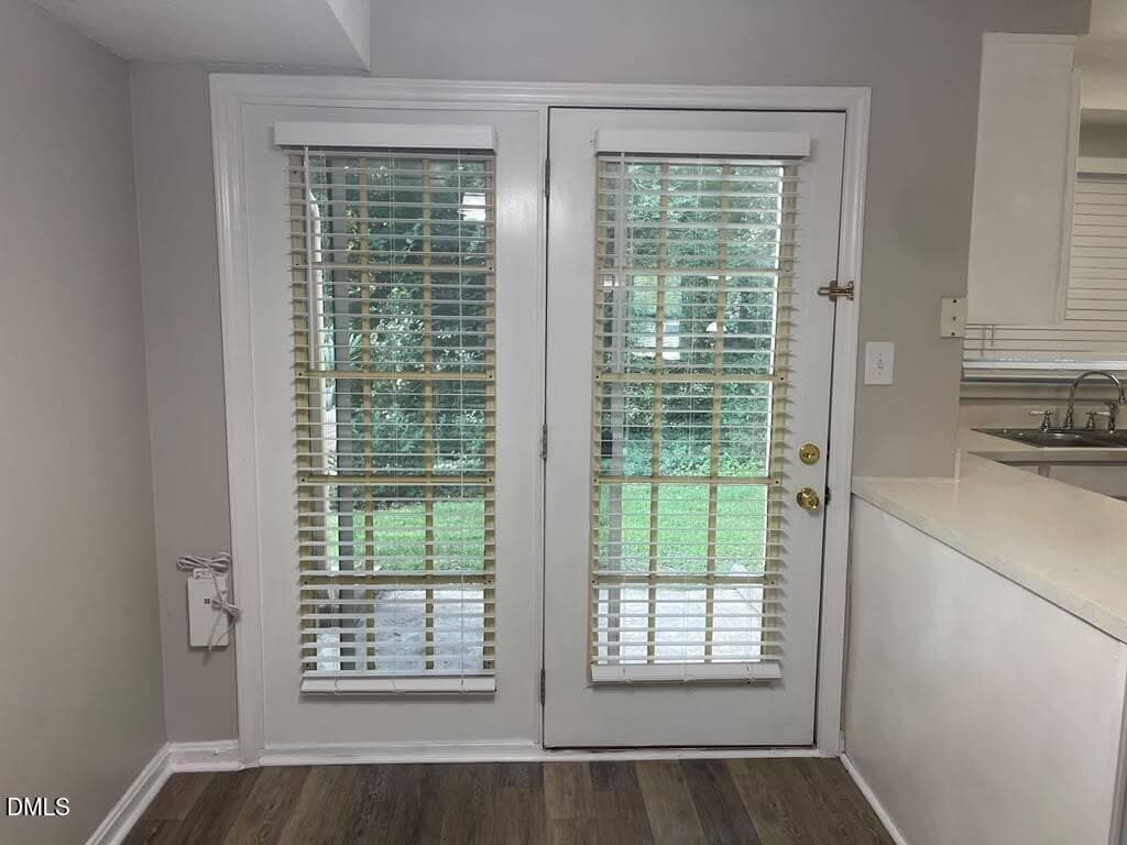 Door to Patio - 4703 Blue Bird Court F, Raleigh, NC 27606, Raleigh
