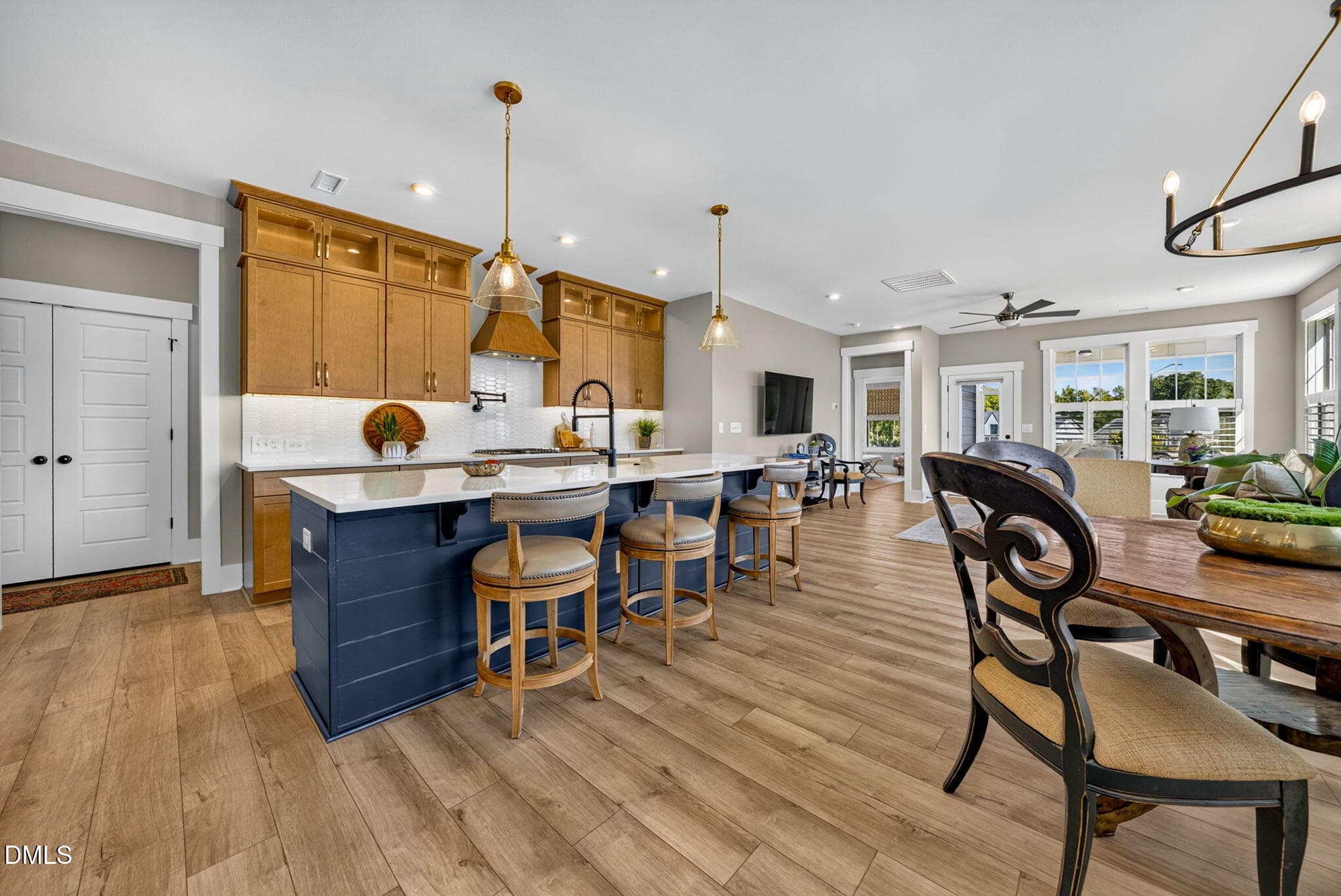 Shiplap Island with Quartz Countertop - 1100 Greatland Road, Durham, NC 27703