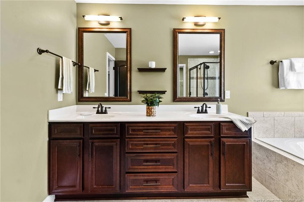 Primary Bathroom - 255 Gwendolyn Way, Fuquay Varina, NC 27526
