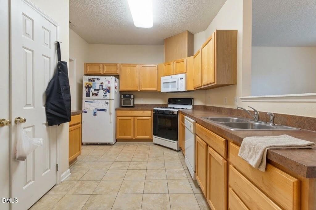 Kitchen (virtually staged/decluttered) - 4414 Pottery Lane, Raleigh, NC 27616