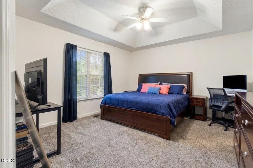 Primary Bedroom - 4414 Pottery Lane, Raleigh, NC 27616