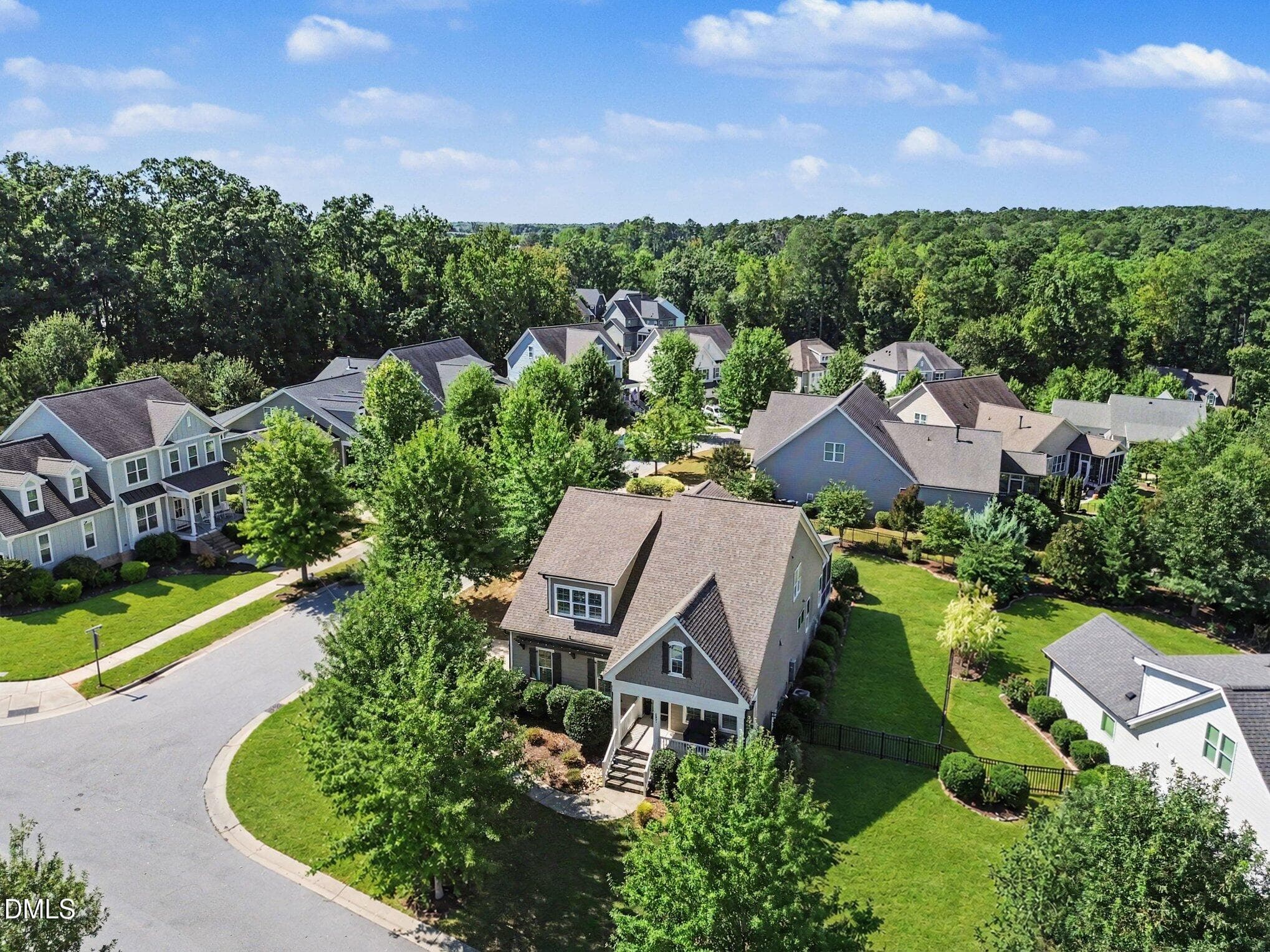 Aerial View - 2801 Greenbank Mill Drive, Fuquay Varina, NC 27526, Fuquay Varina
