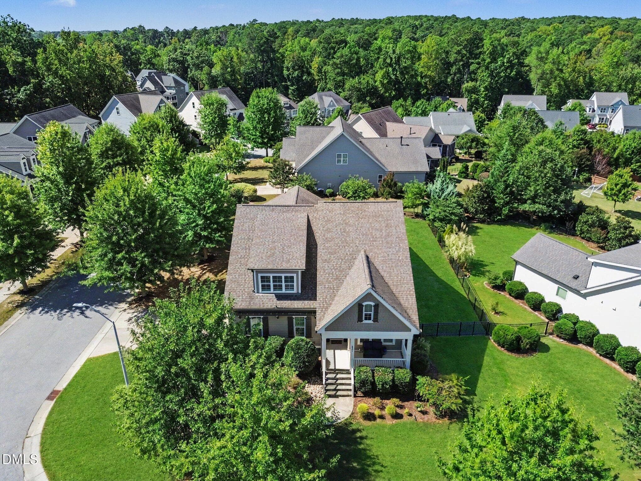 Aerial View - 2801 Greenbank Mill Drive, Fuquay Varina, NC 27526, Fuquay Varina