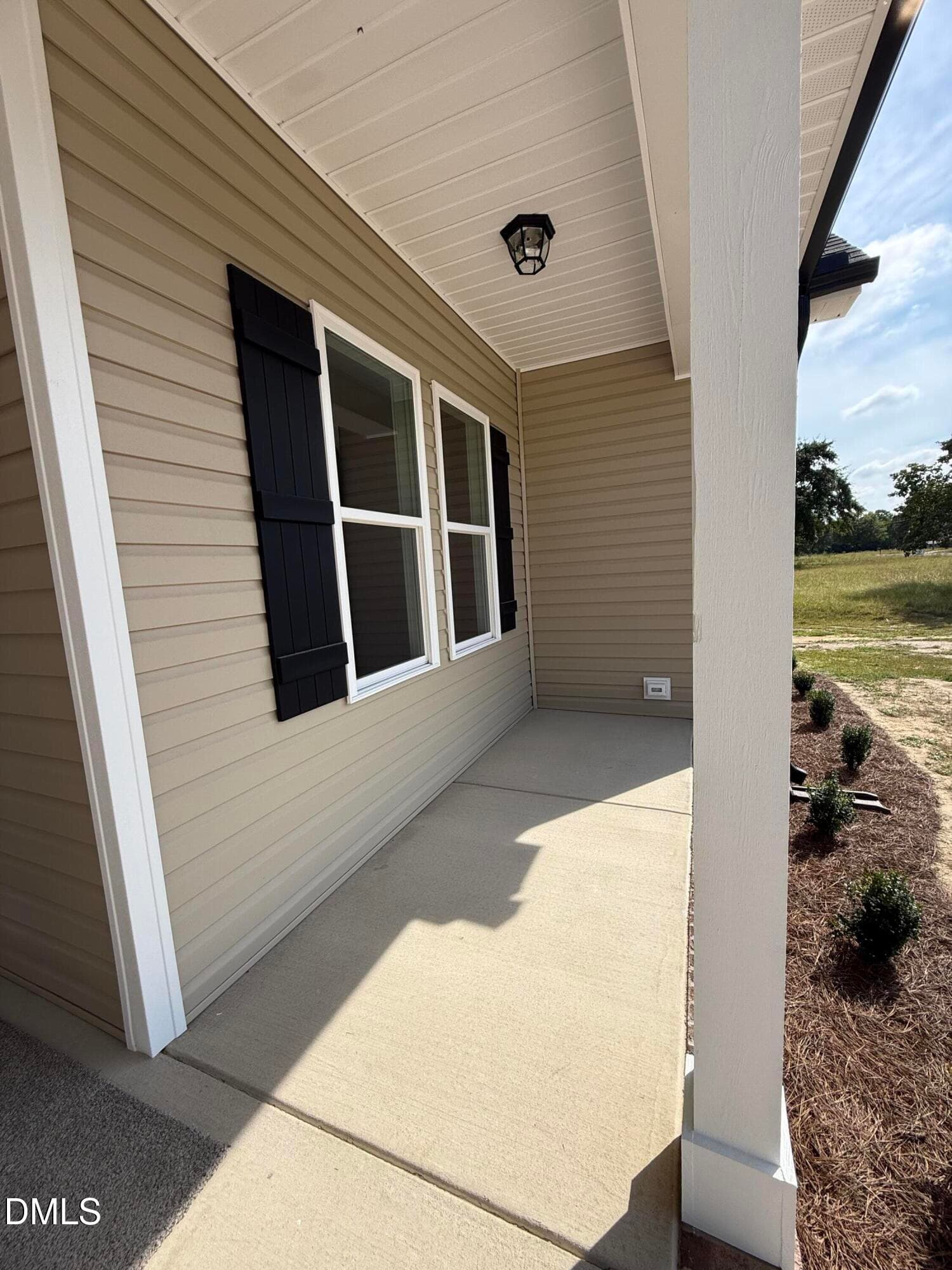 Concrete Porch makes a difference! - 430 Chic Ennis Road, Coats, NC 27521