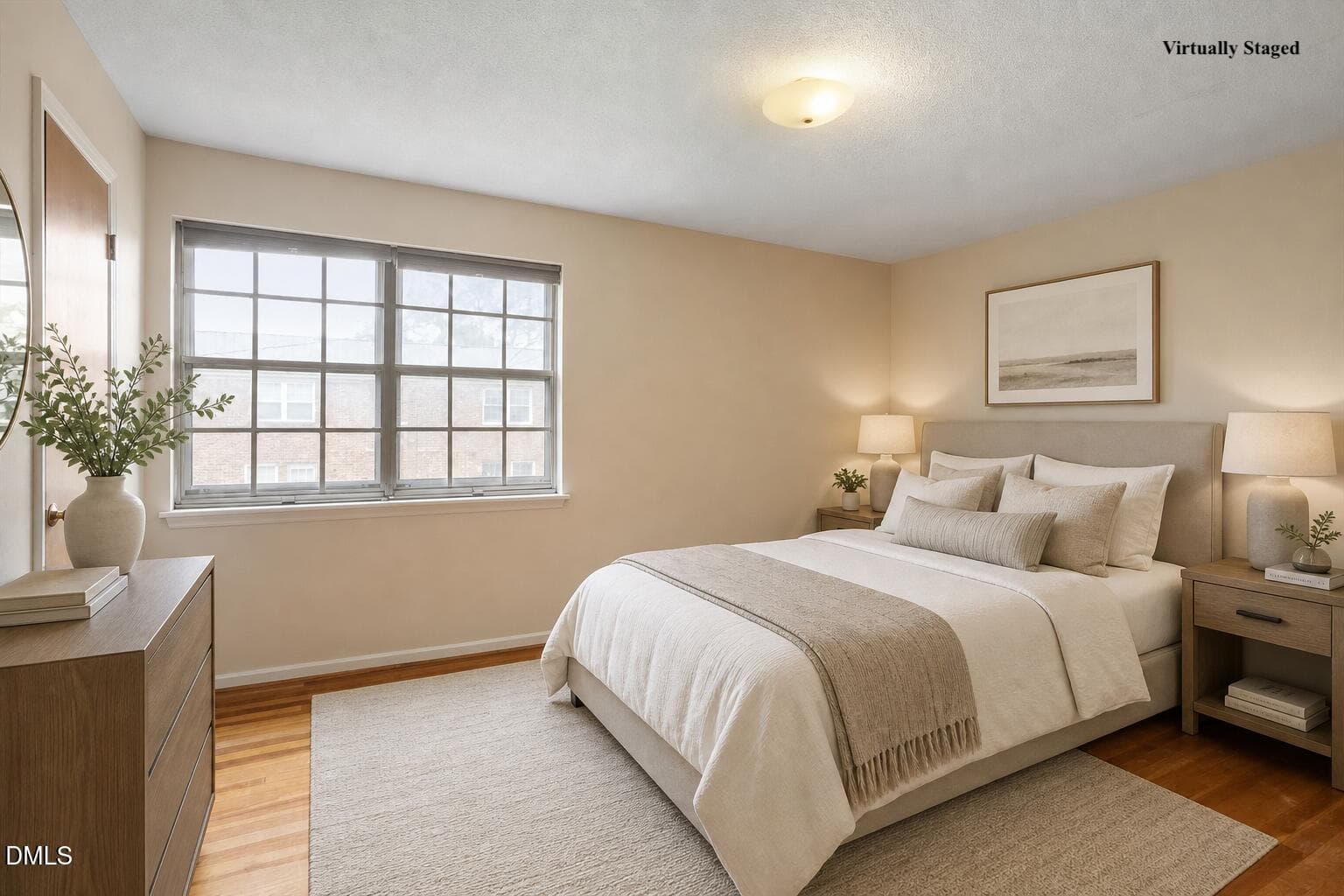 virtually staged bedroom 2 - 1002 Willow Drive 19, Chapel Hill, NC 27514, Chapel Hill