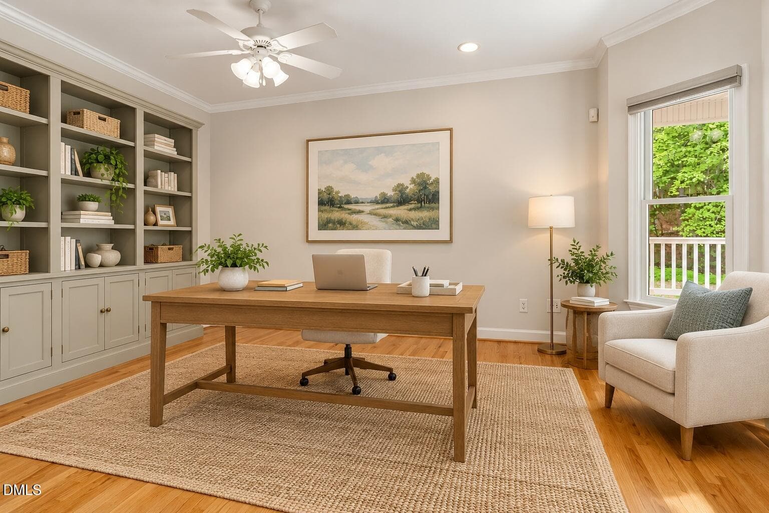 staged_home_office_MLS - 3915 Remington Run, Hillsborough, NC 27278, Hillsborough