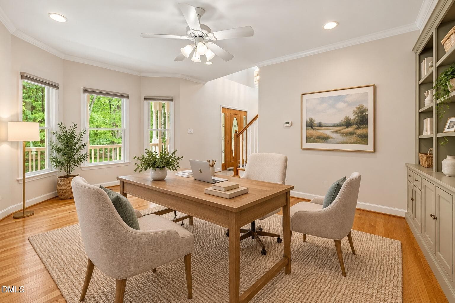 staged_office_second_angle_MLS - 3915 Remington Run, Hillsborough, NC 27278, Hillsborough
